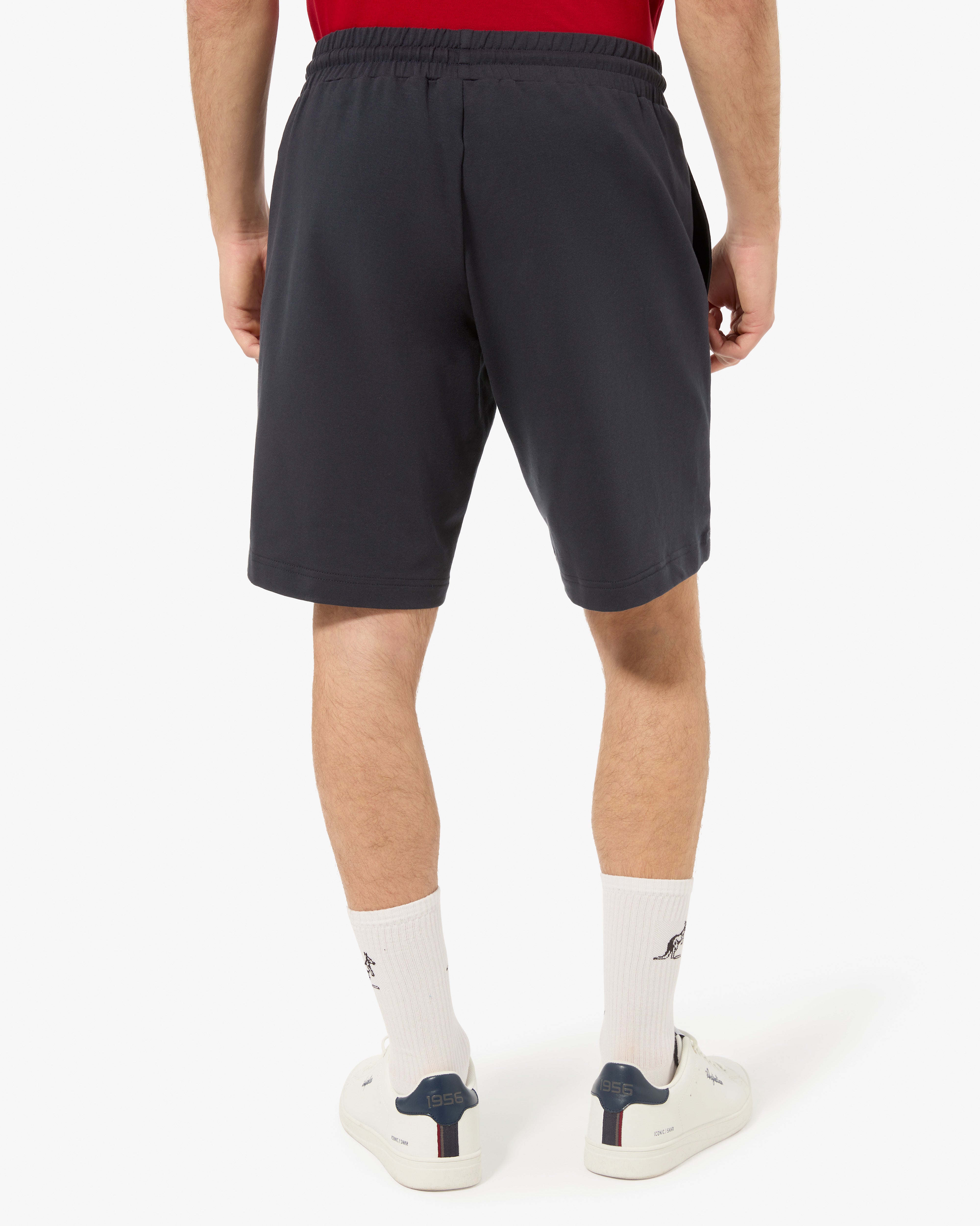 australian-collage-short-short-uomo-in-felpa-blu-navy image 3