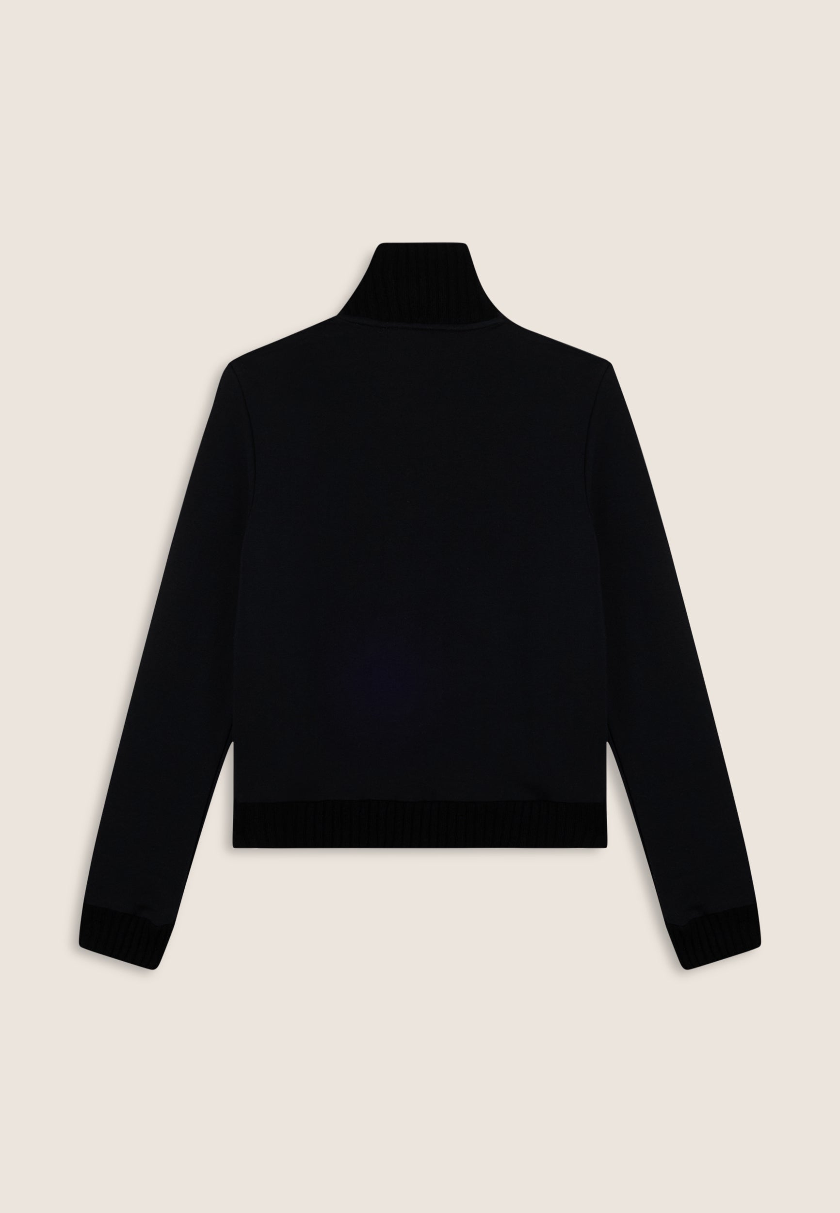 freddy-felpa-donna-slim-con-zip-collo-alto-in-tricot image 6