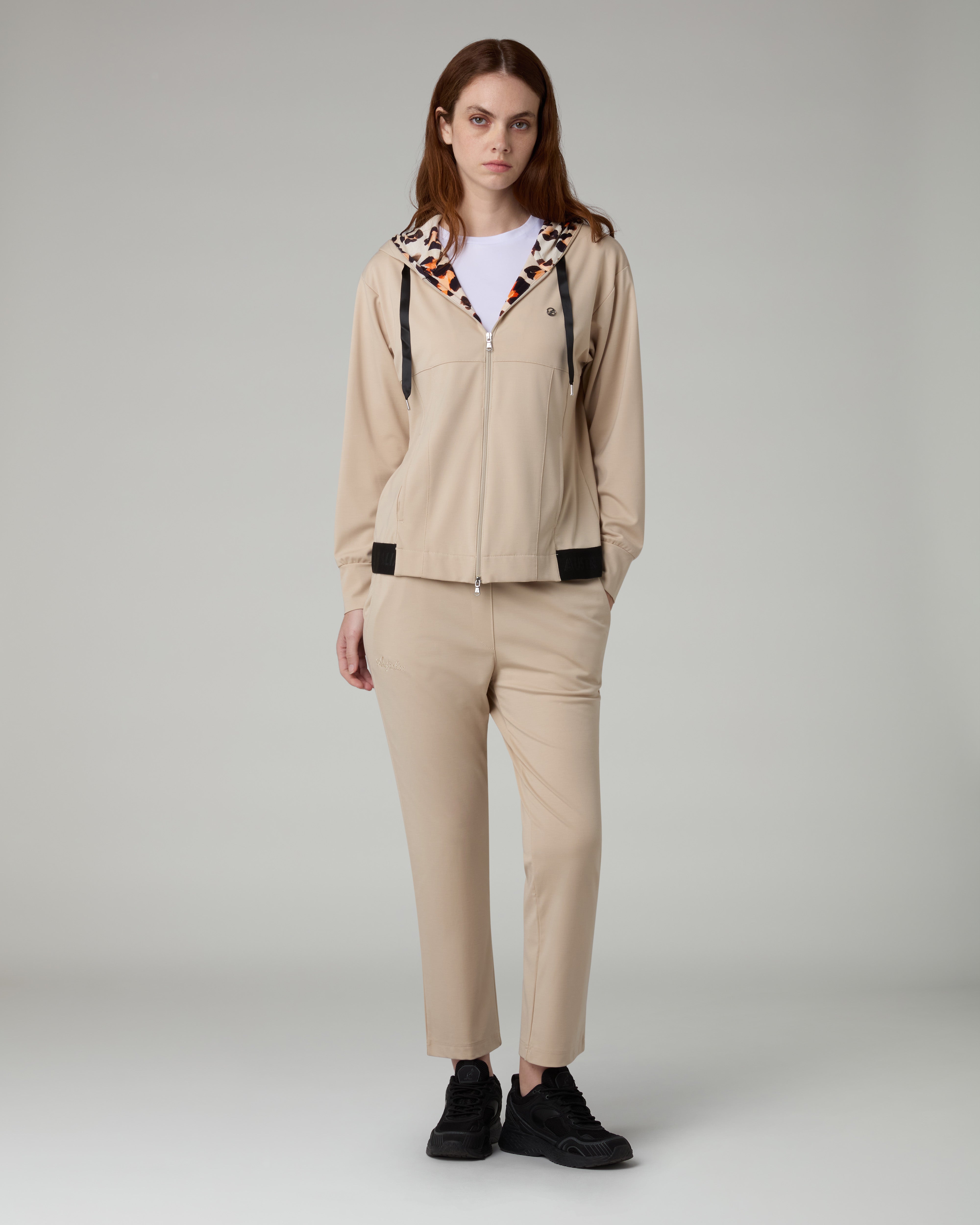 australian-signature-tracksuit-tuta-uomo-flow-interlock-sabbia image 1
