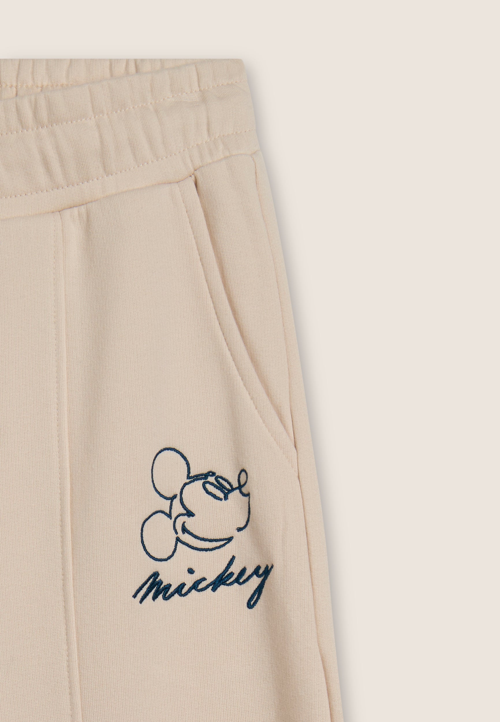 freddy-pantaloni-wide-leg-donna-con-ricamo-mickey image 7