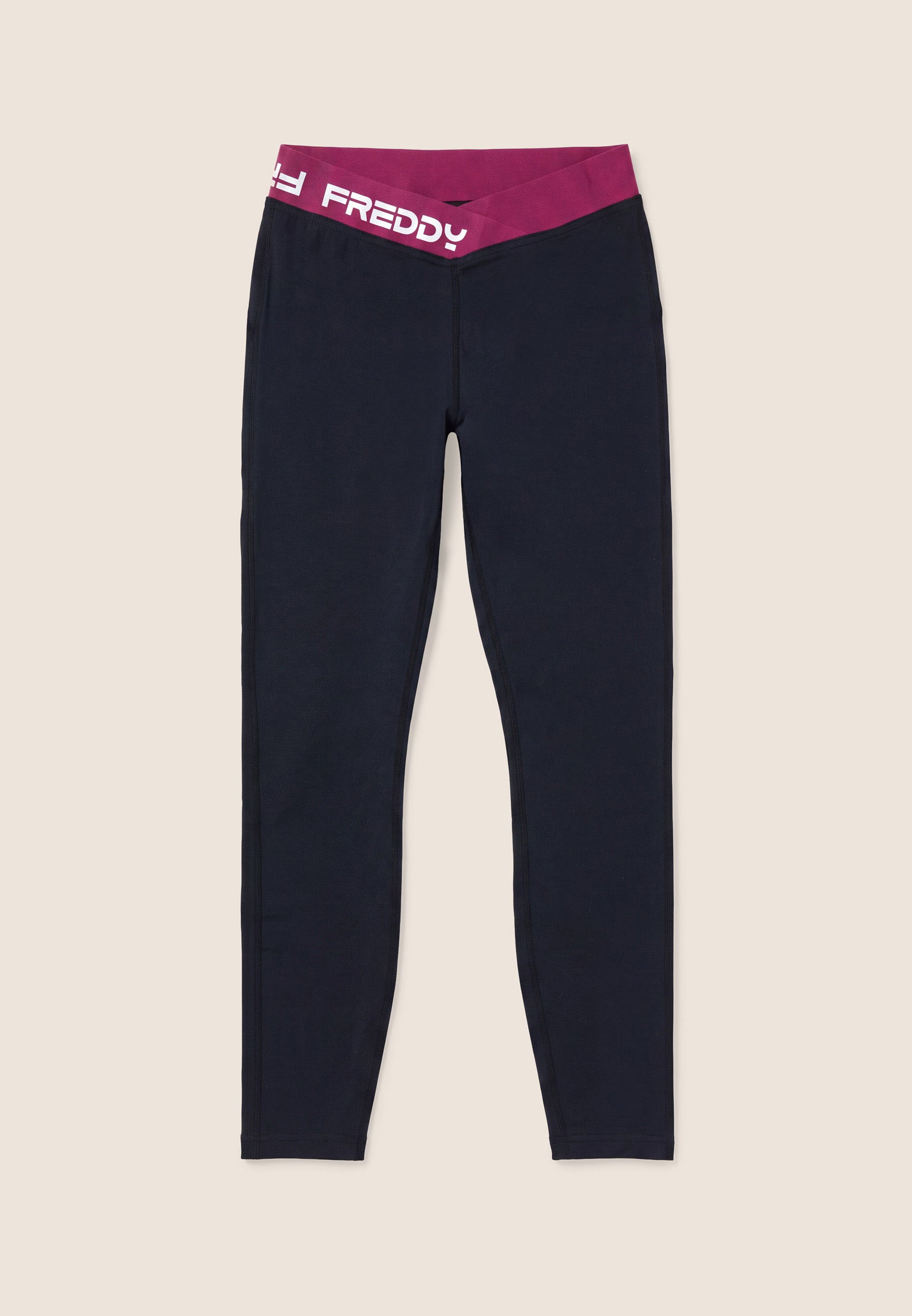 freddy-wr-up-leggings-7-8-vita-alta-con-elastico-jacquard-a-v image 4