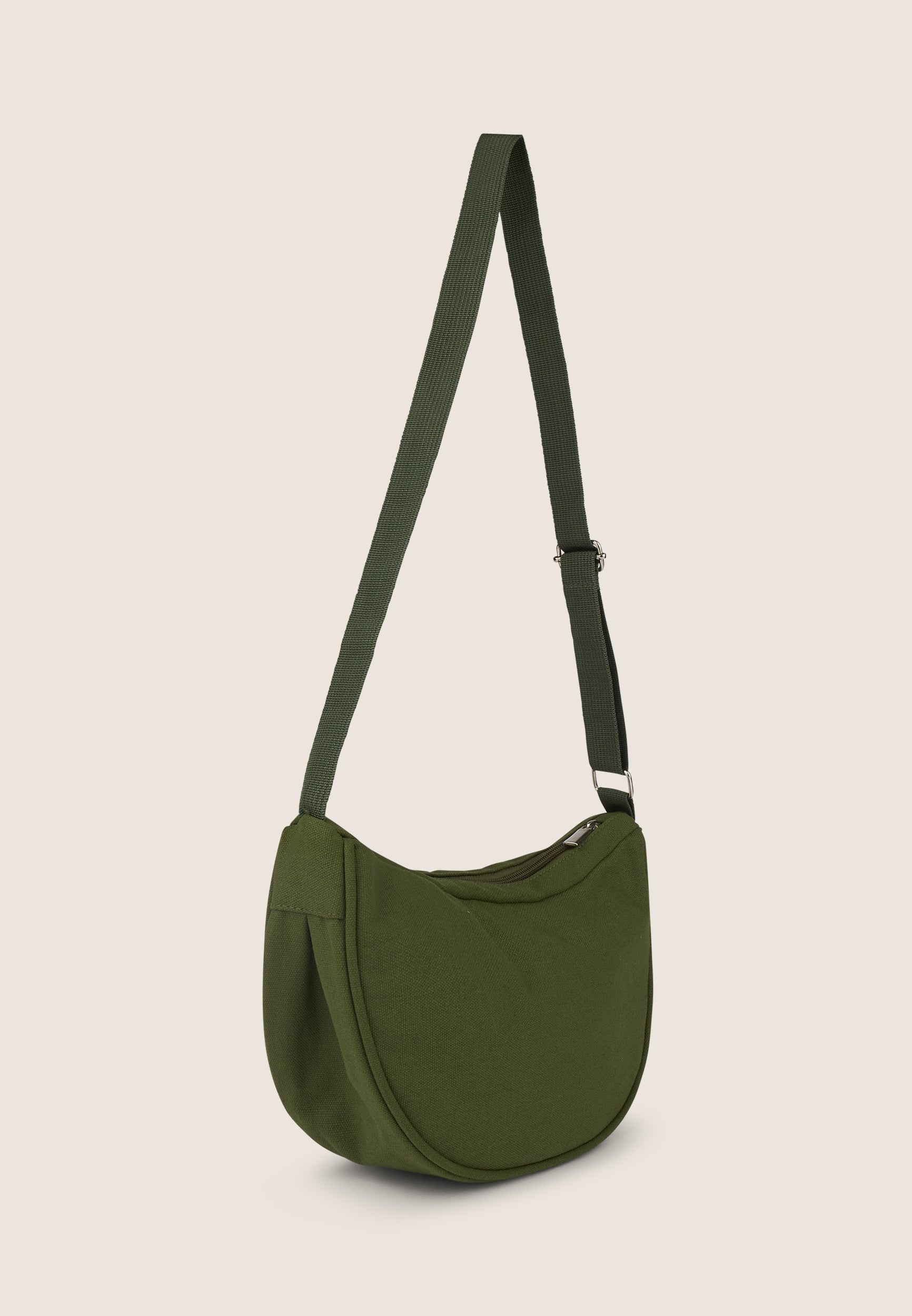 freddy-borsa-a-spalla-mezzaluna-canvas-30x10x20-cm-con-zip image 6