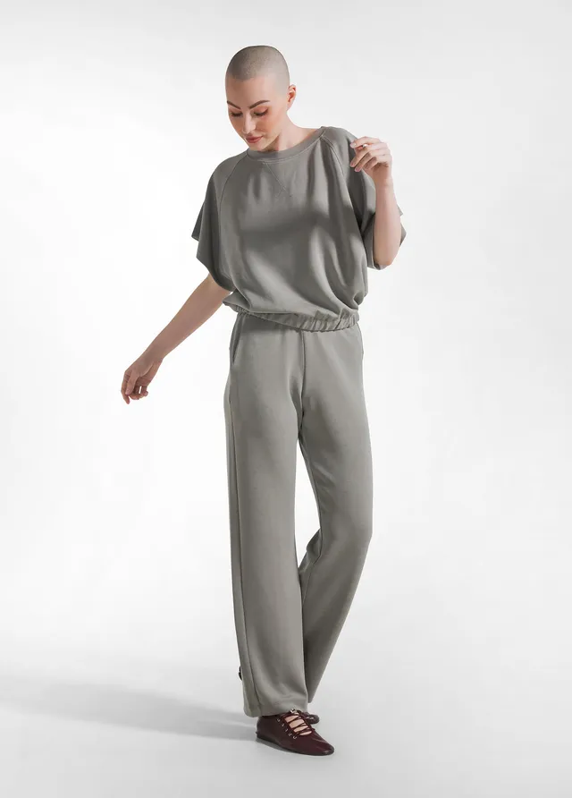 deha-pantalone-dritto-soft-touch-verde-modal image 1