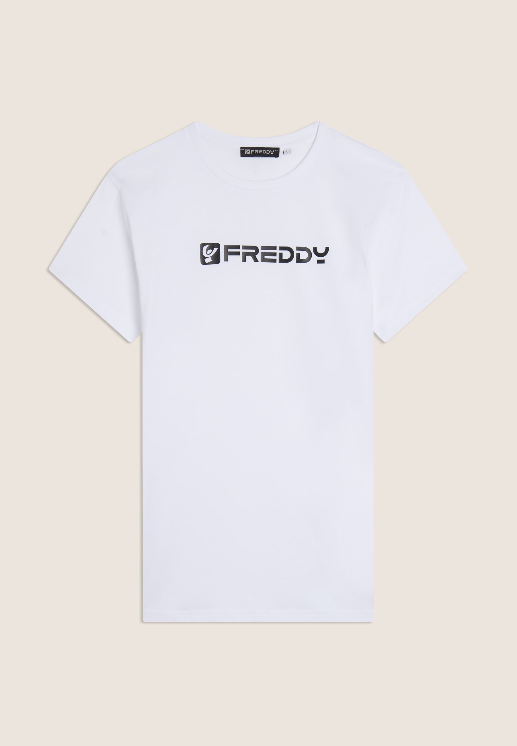 freddy-t-shirt-basic-uomo-in-100-cotone-fit-regular-girocollo image 4