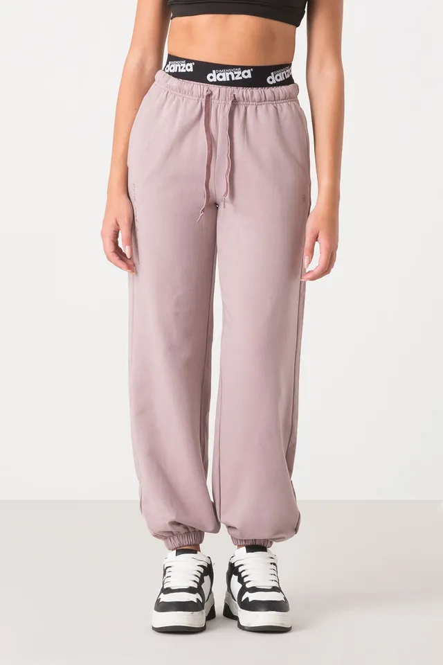 dimensione-danza-pantalone-donna-modal-stretch-con-elastico-al-fondo image 1