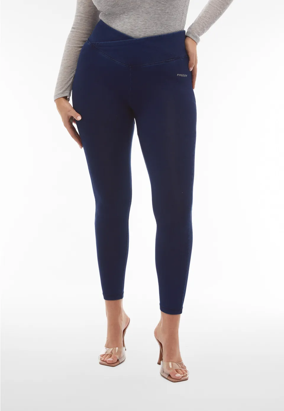 freddy-wr-up-core-leggings-push-up-vita-alta-jersey-denim image 1