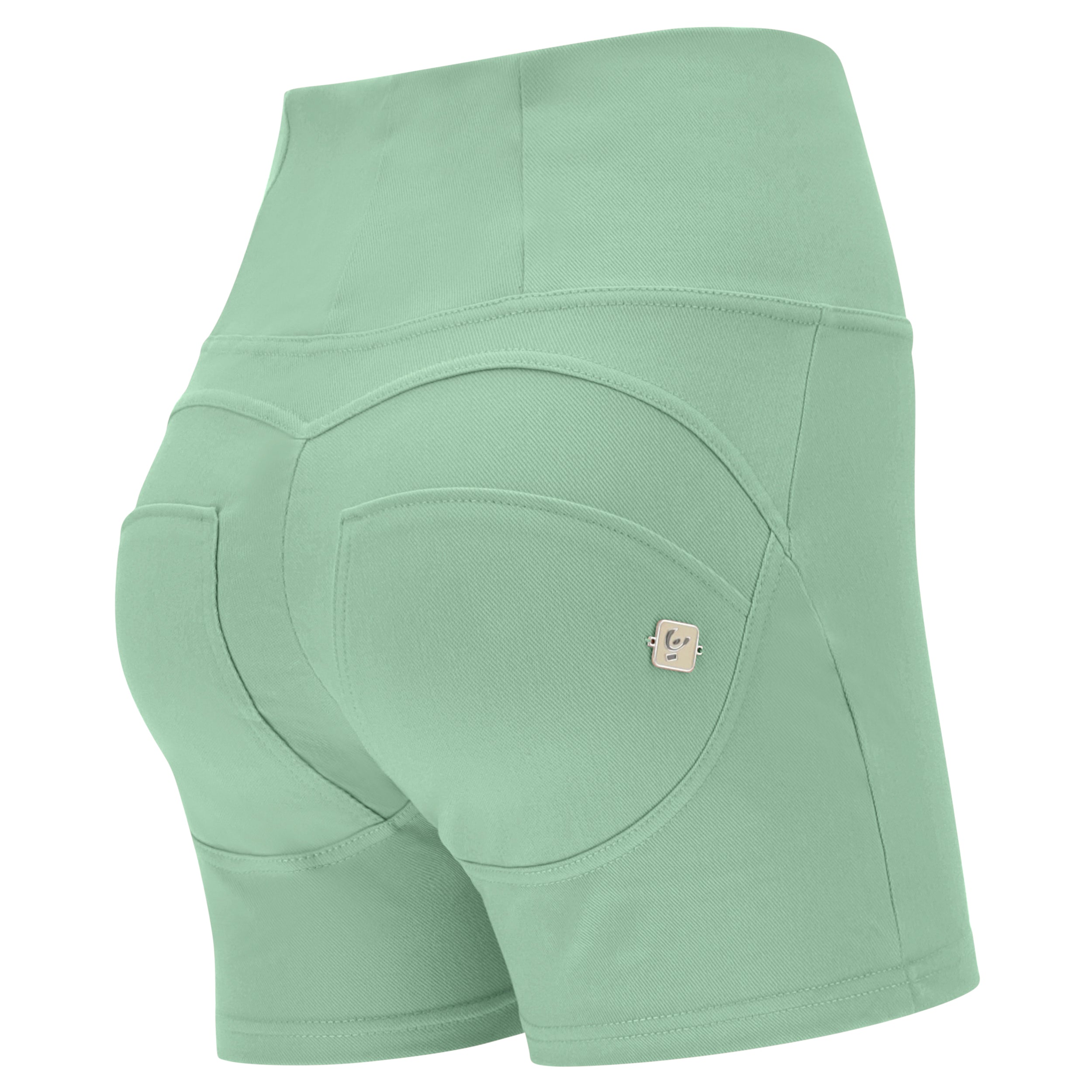 freddy-shorts-vita-alta-wr-up-modellanti-in-jersey-drill image 1