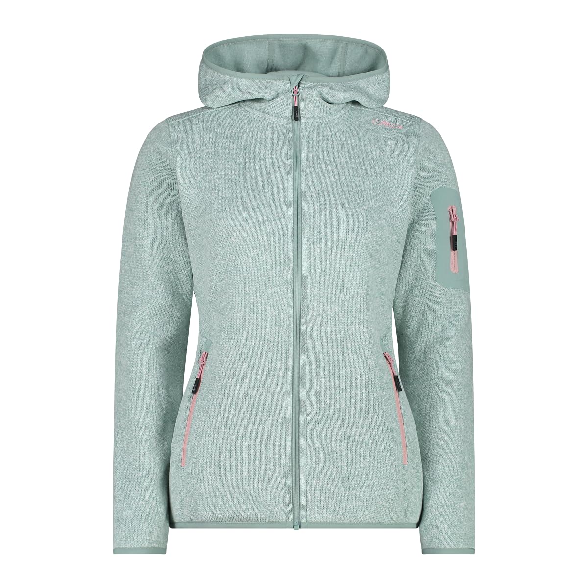 cmp-giacca-knit-tech-donna-con-cappuccio-fisso image 5