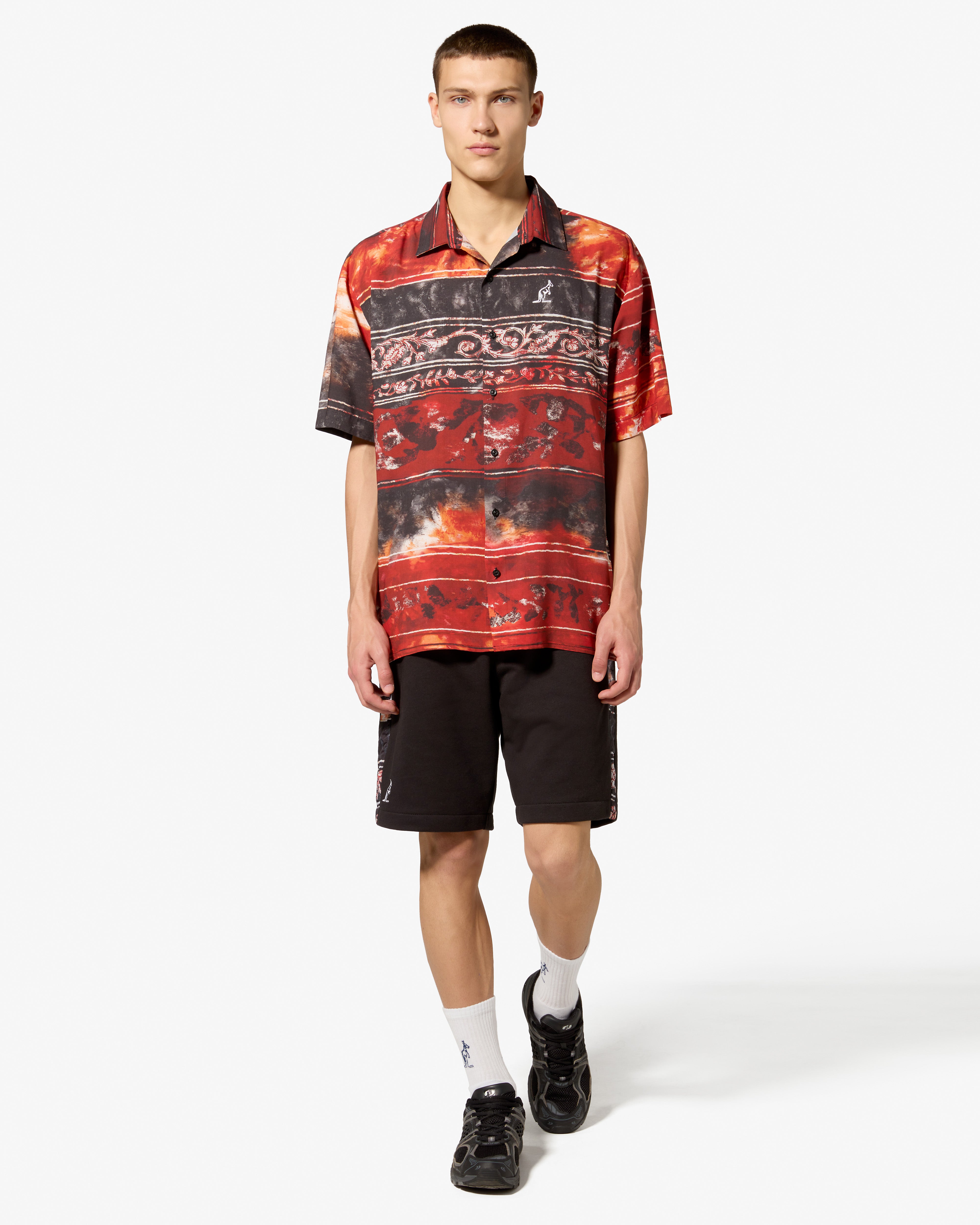 australian-suava-shirt-camicia-baku-rossa-vestibilit-1994 image 3
