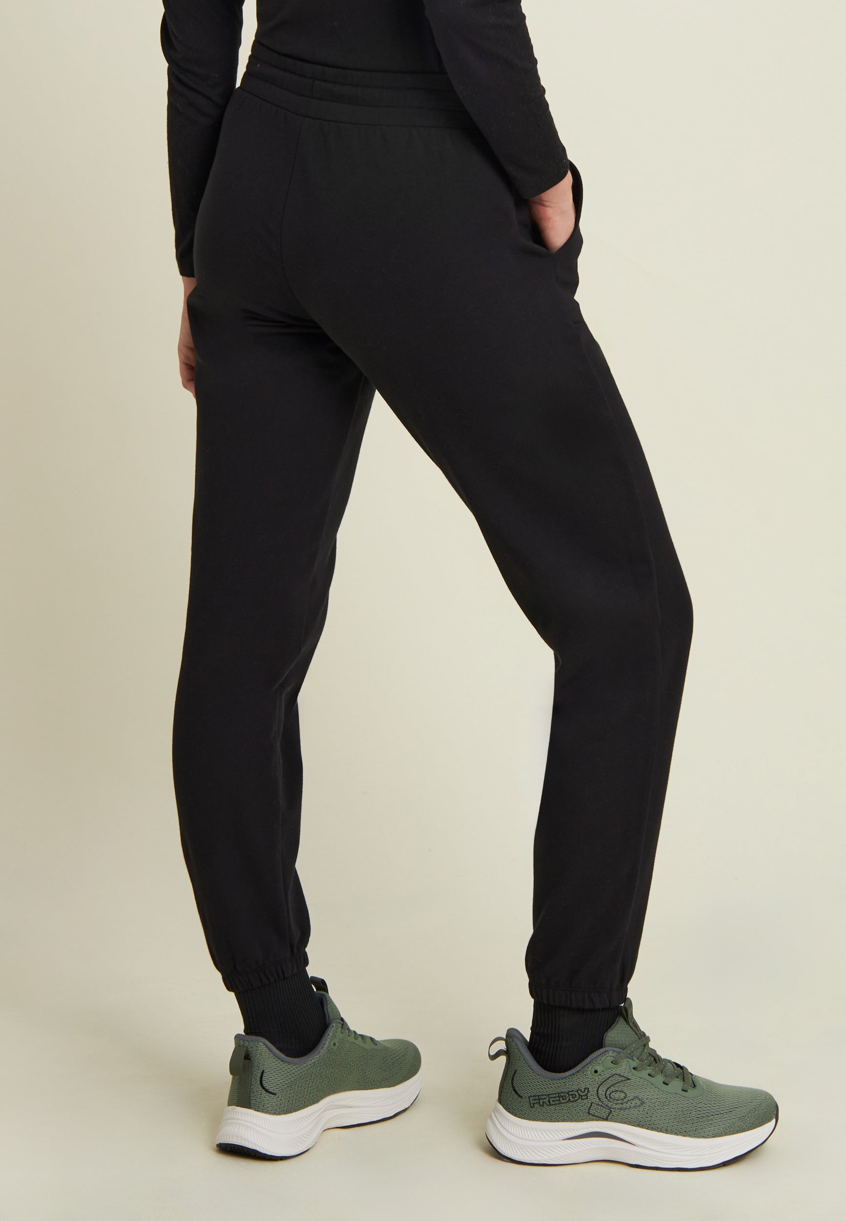 freddy-pantaloni-felpa-regular-con-fondo-elasticizzato-e-tasche image 3