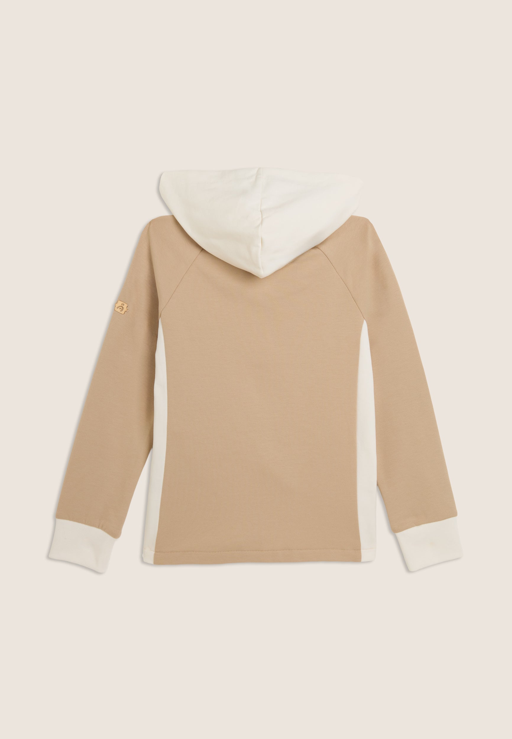 freddy-felpa-junior-color-block-collo-alto-cappuccio-zip image 2