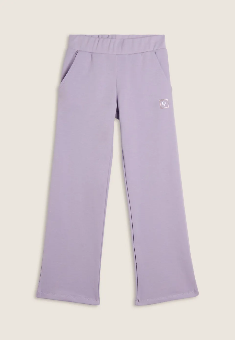 freddy-pantaloni-sportivi-bambina-gamba-ampia-con-tasche image 1