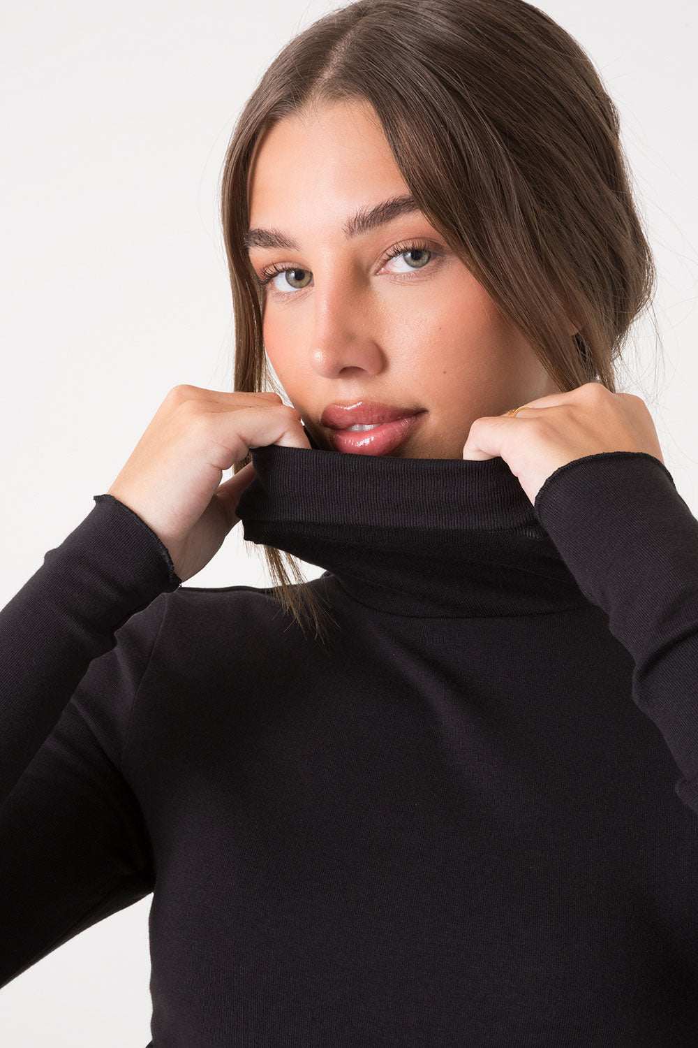 dimensione-danza-lupetto-in-modal-a-costine-slim-fit image 5