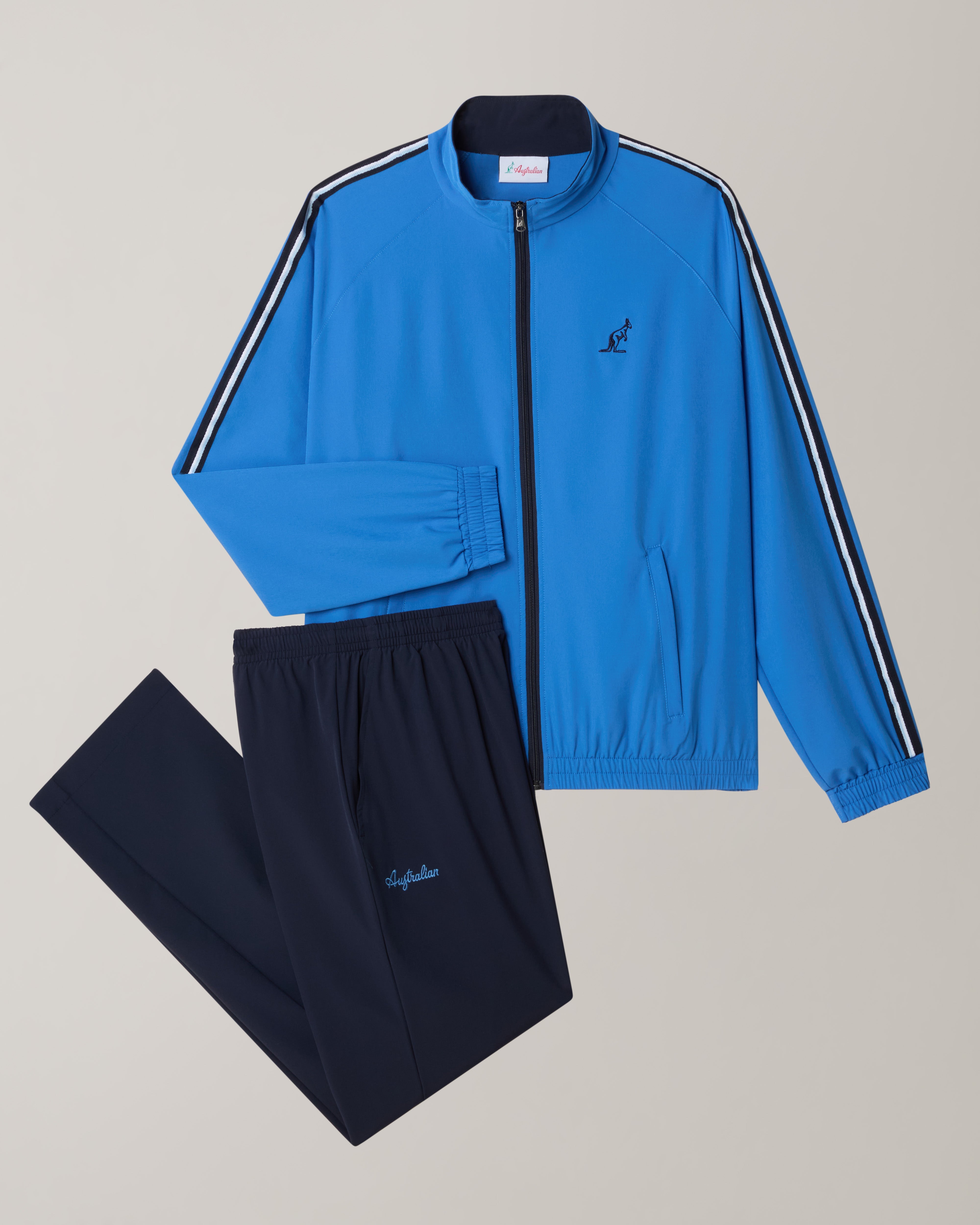 australian-victory-tracksuit-tuta-bi-elastica-blu-zaffiro image 8