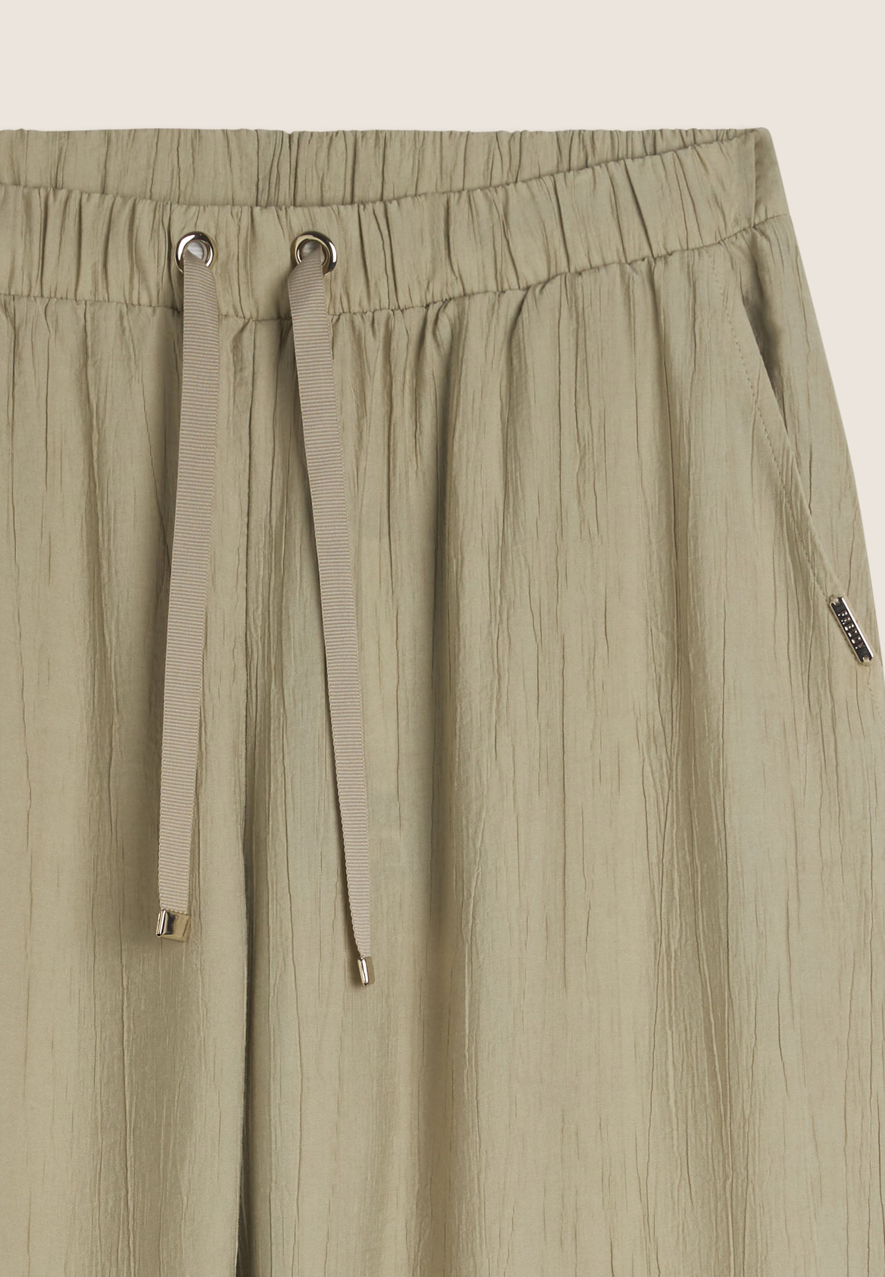 freddy-pantaloni-wide-leg-donna-fluido-crinkle-full-length image 6