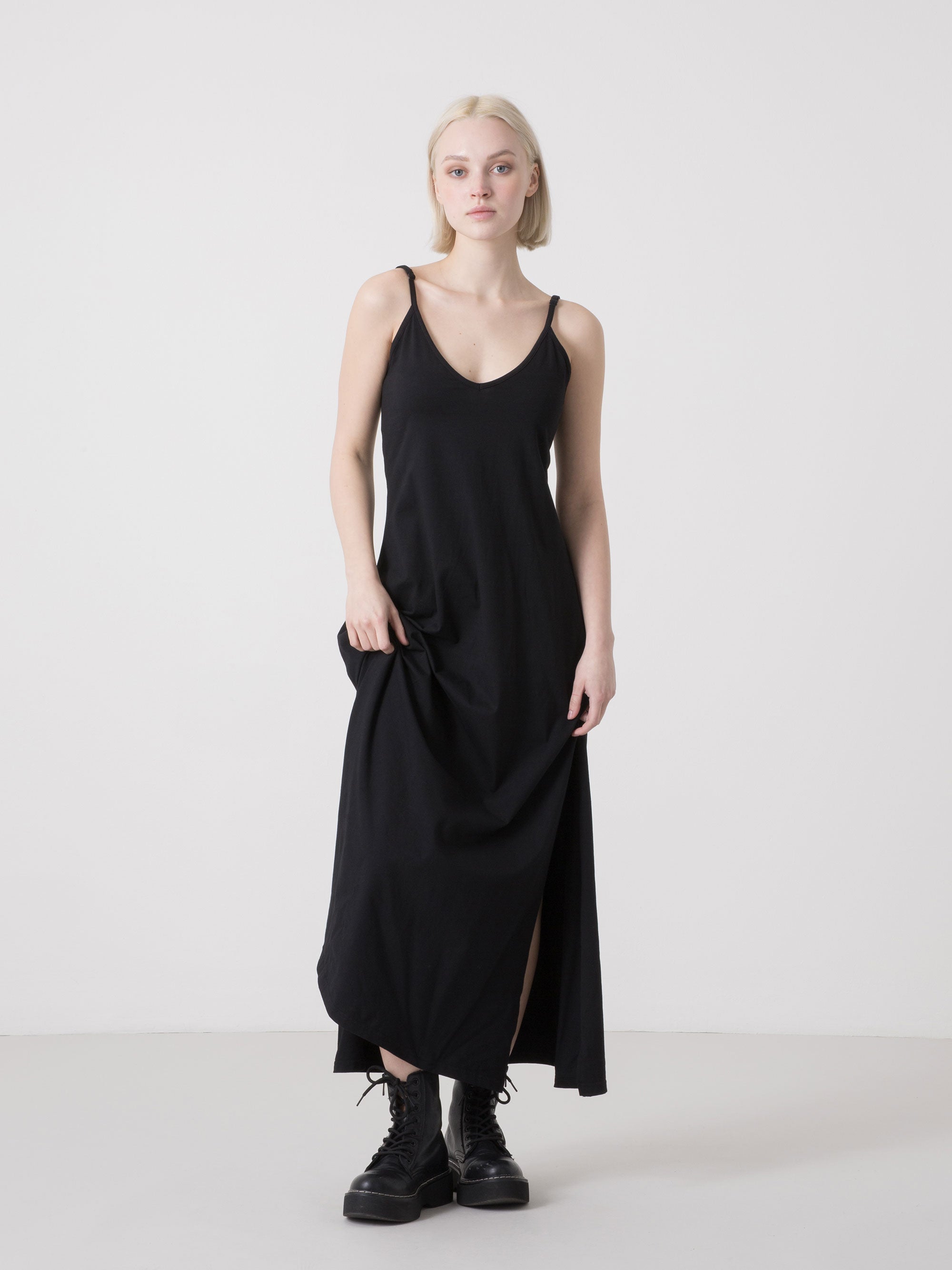 dimensione-danza-abito-lungo-donna-in-jersey-stretch-con-spalline-regolabili-e-s image 7