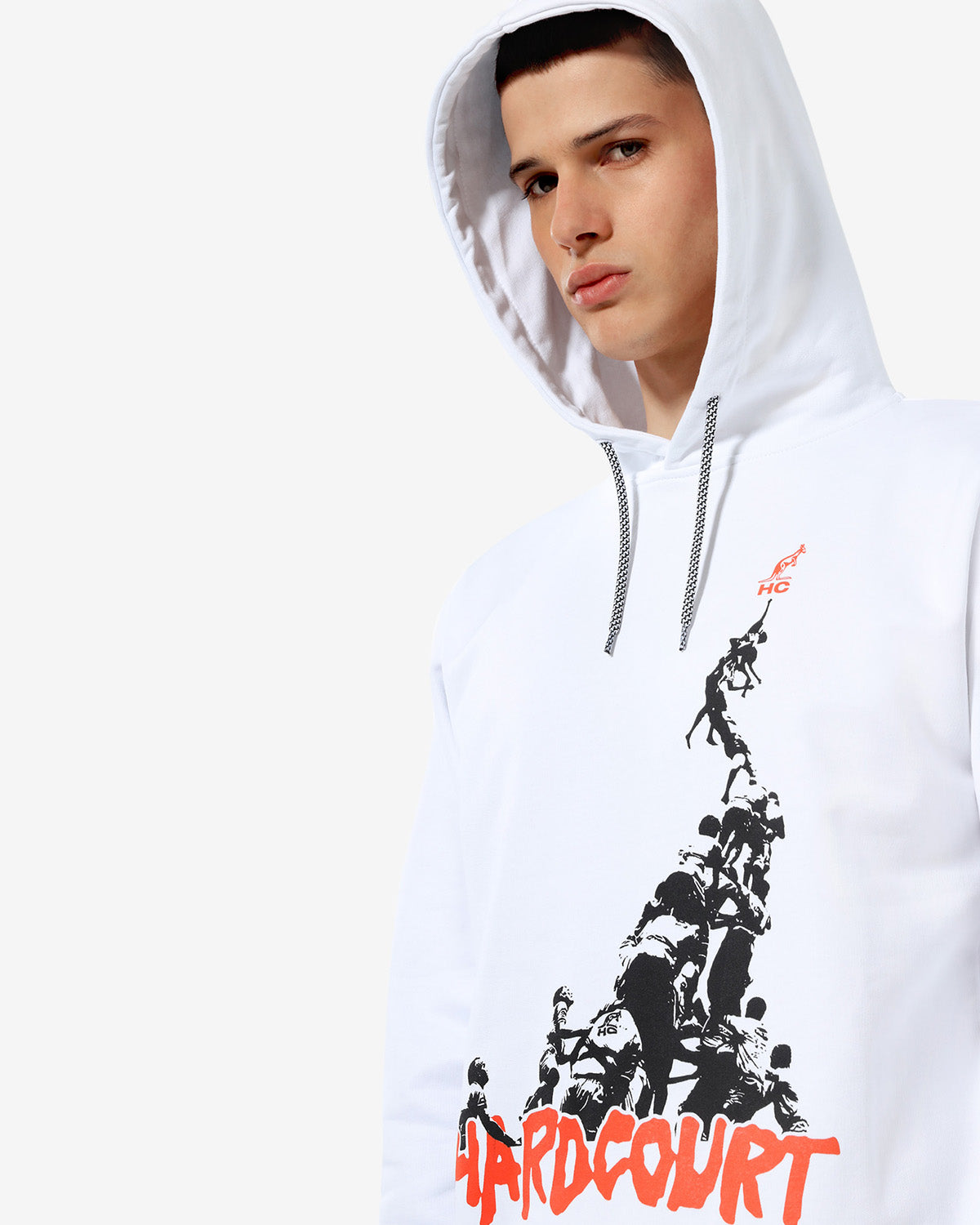 australian-pyramid-hoodie-hard-court-bianca-con-cappuccio image 4