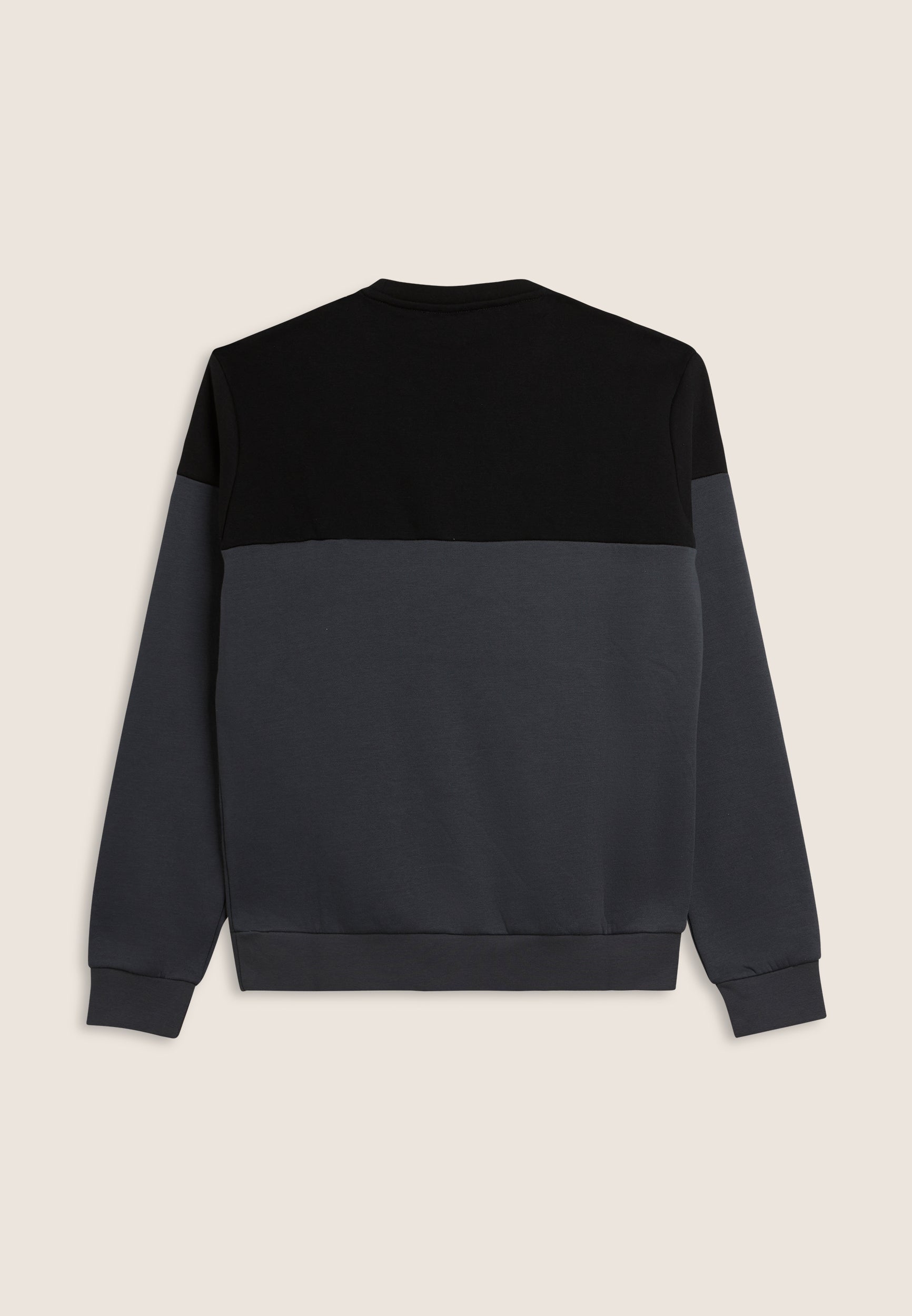 freddy-felpa-girocollo-uomo-colour-block-spalle-a-contrasto image 2