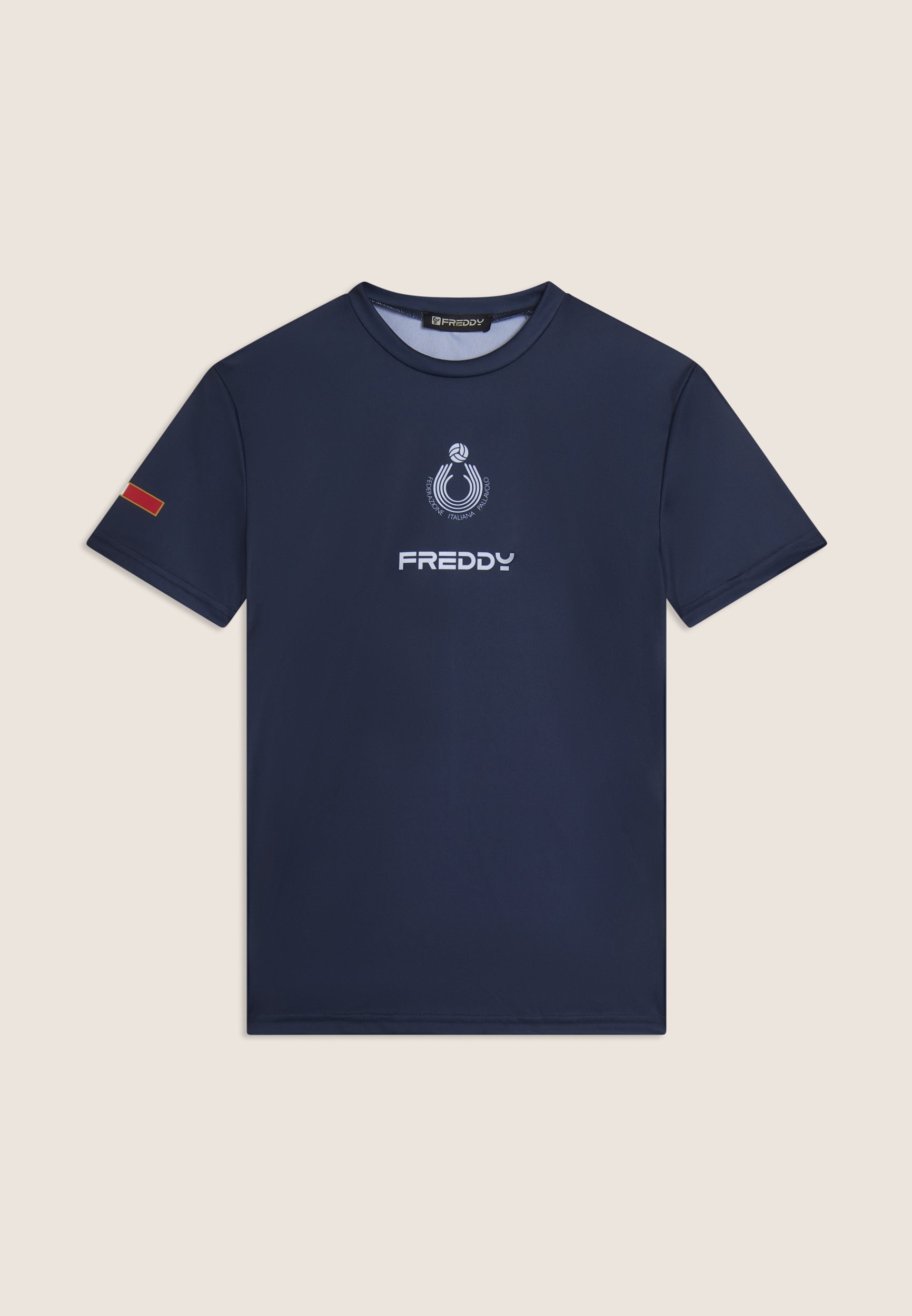freddy-t-shirt-uomo-fipav-regular-fit-tessuto-tecnico-uv-50 image 5