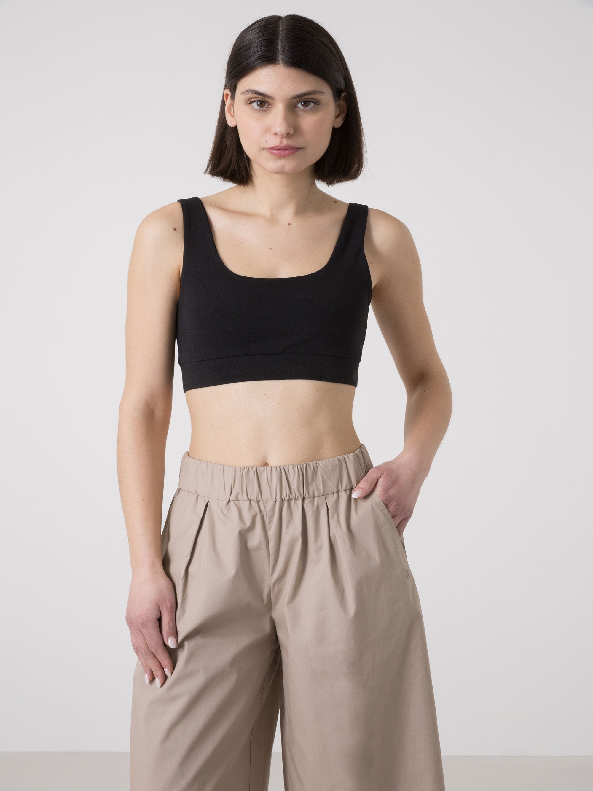 dimensione-danza-pantalone-ampio-donna-in-popeline-con-spacchi-laterali image 4