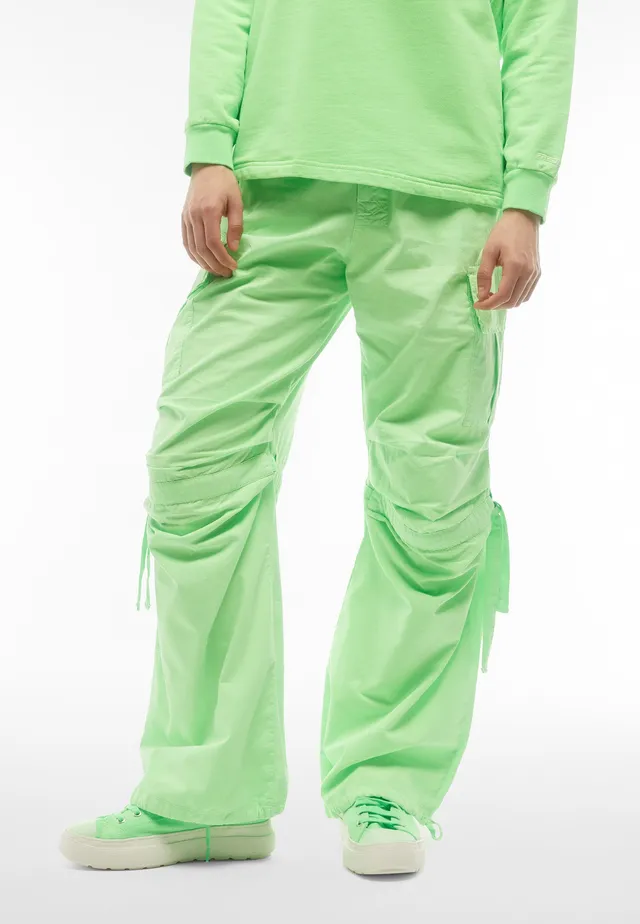 freddy-pantaloni-cargo-in-popeline-di-cotone-con-doppia-coulisse image 1