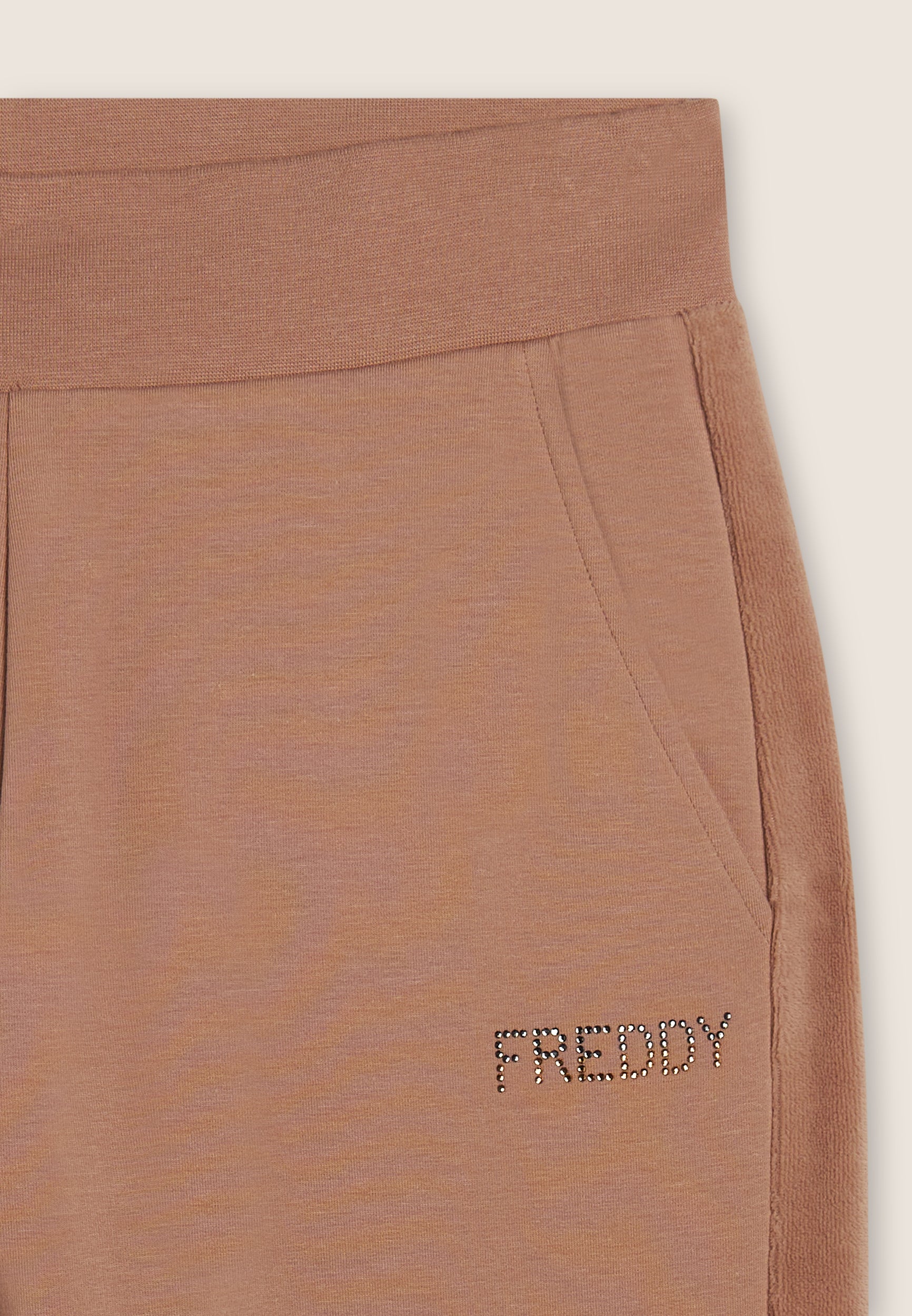 freddy-pantaloni-sportivi-donna-con-inserto-in-velluto image 7