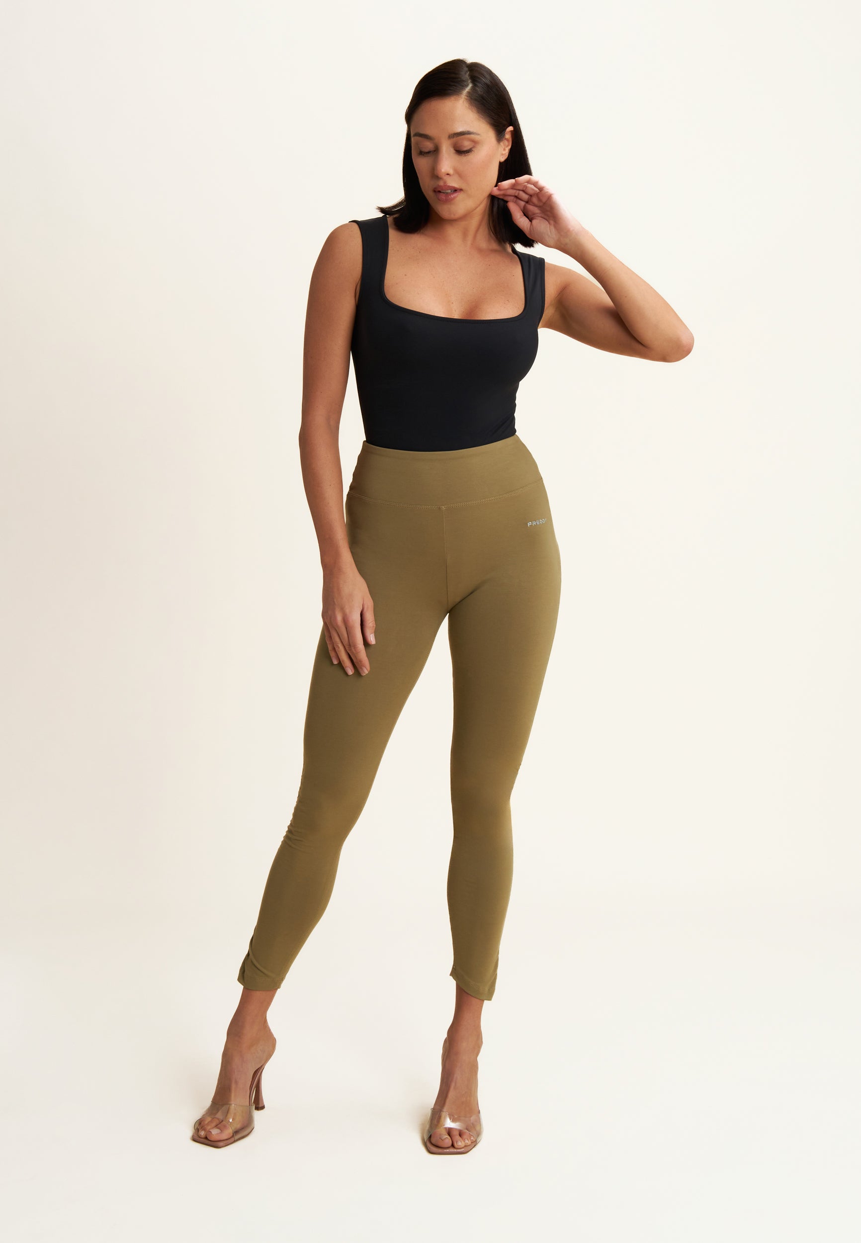 freddy-body-senza-maniche-scollo-quadrato-slim-fit-nylon image 2