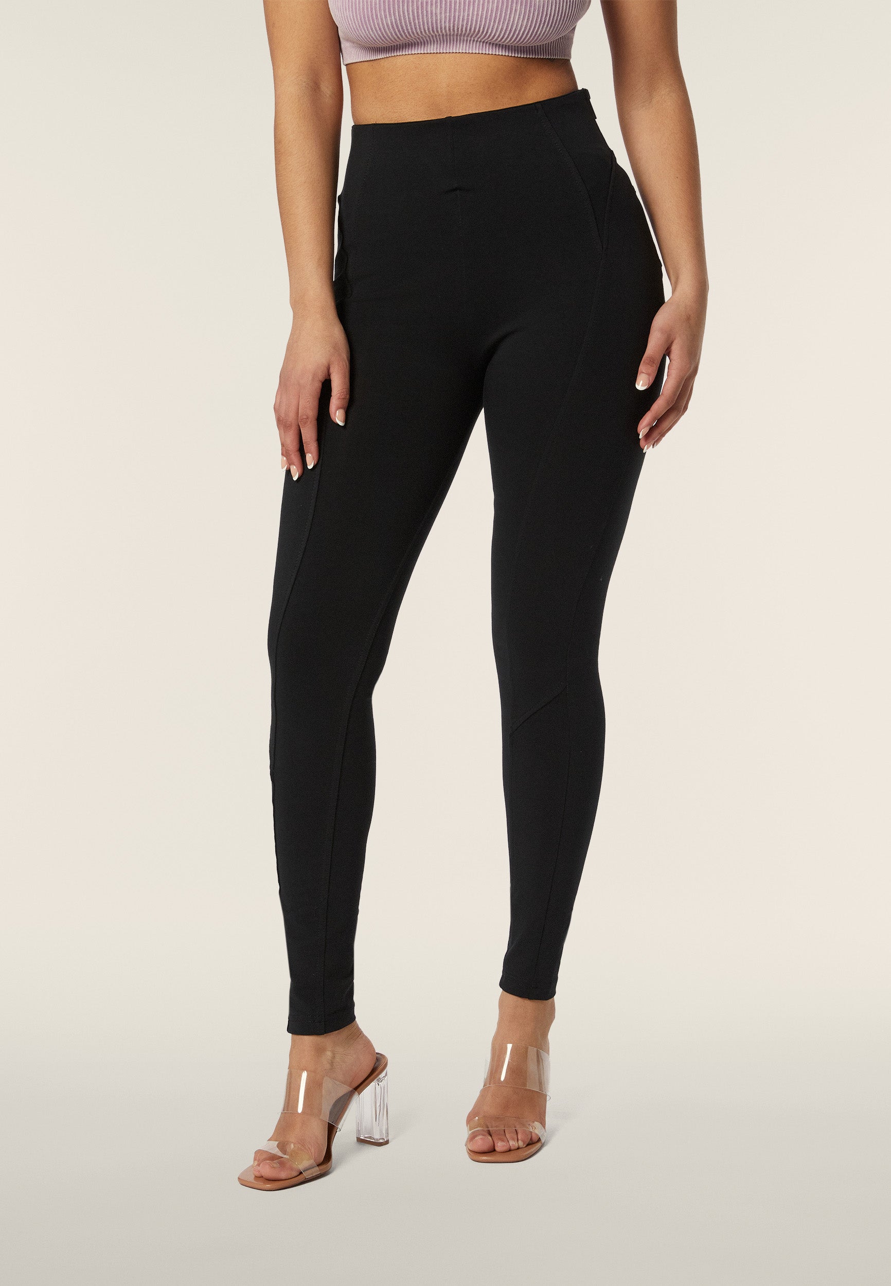 freddy-wr-up-pantaloni-donna-vita-alta-superskinny-con-zip-nascosta image 1