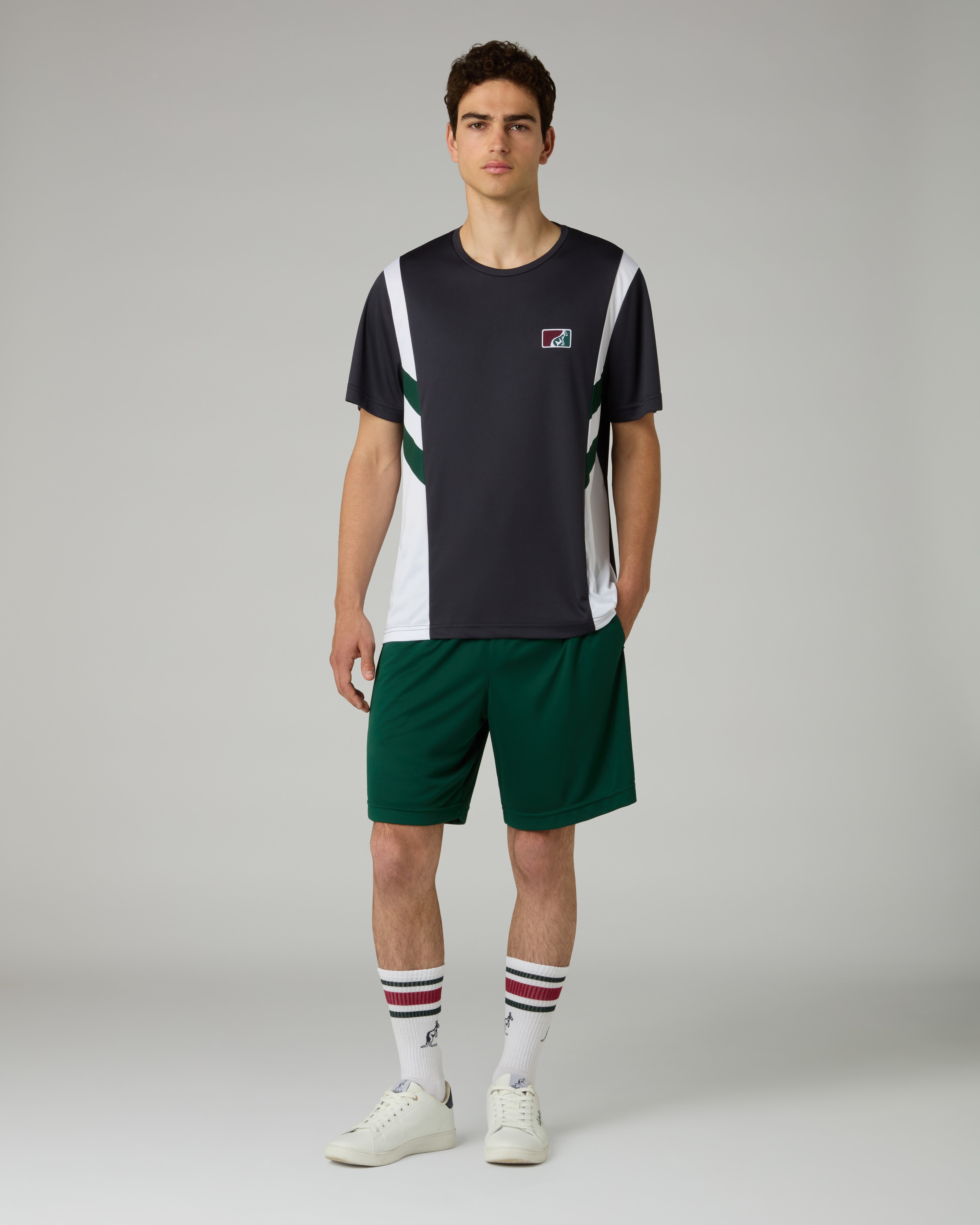 australian-ace-short-tennis-pantaloncino-tecnico-con-slip-interno image 2