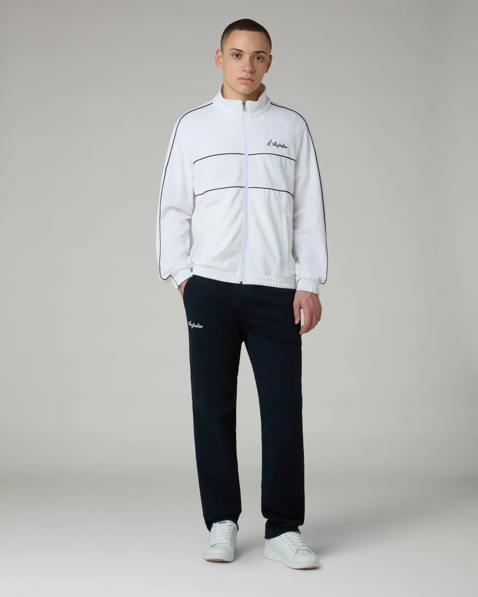 australian-mycon-piquet-tracksuit-tuta-completa-bianca image 1