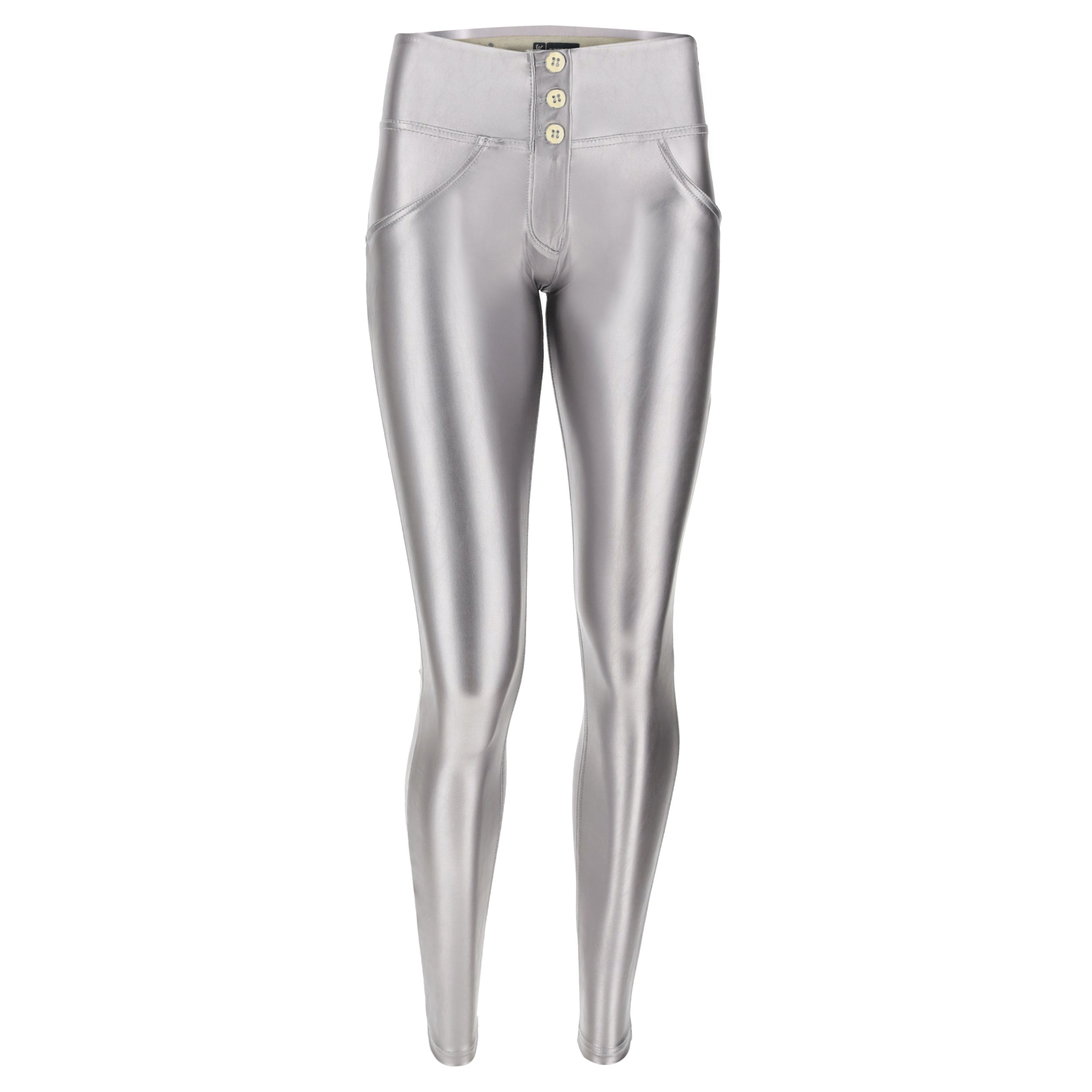 freddy-pantaloni-donna-wr-up-skinny-similpelle-metallizzata-opaca image 5