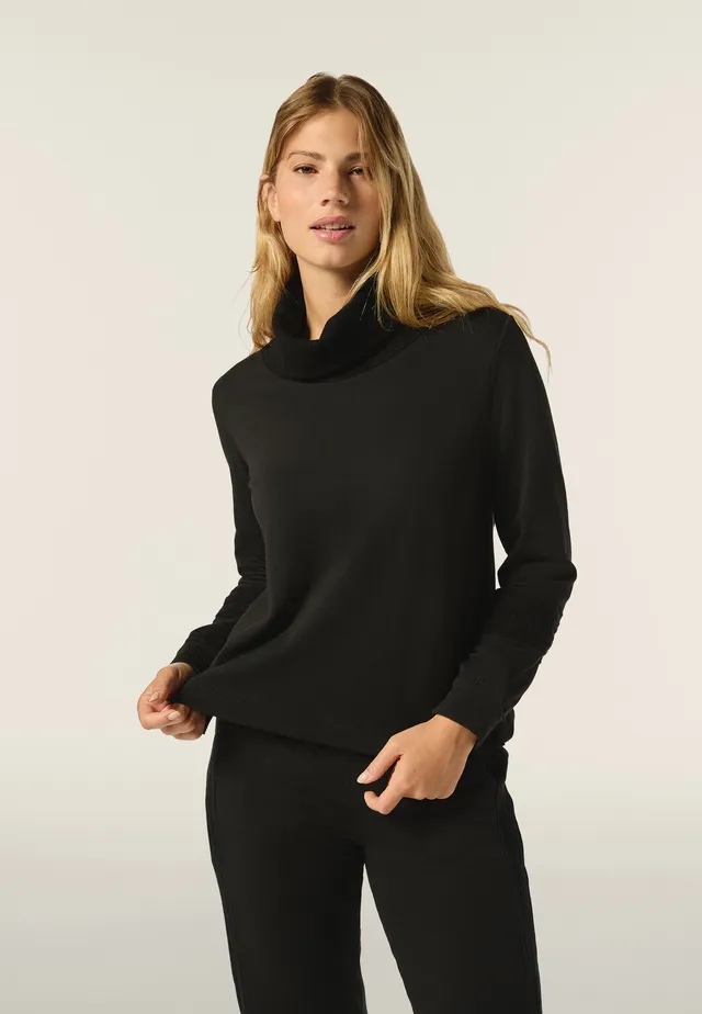 freddy-wr-up-felpa-donna-con-cappuccio-tasca-marsupio-tricot-trecce image 1