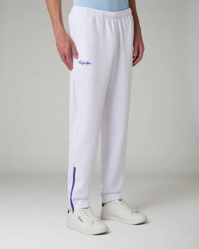 australian-classic-pro-track-pant-pantalone-tuta-bianco-tessuto-shot image 1
