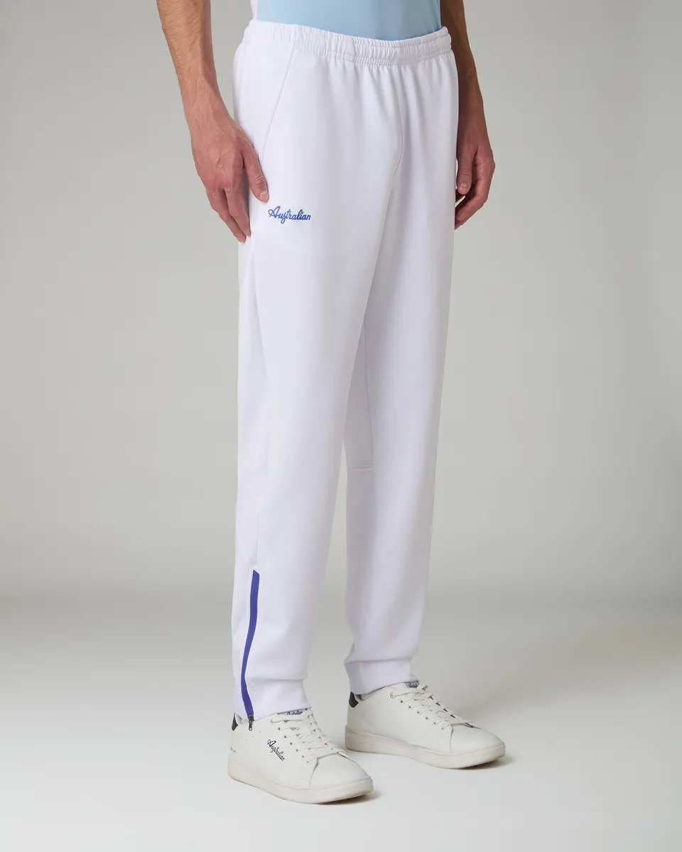 australian-classic-pro-track-pant-pantalone-tuta-bianco-tessuto-shot image 1
