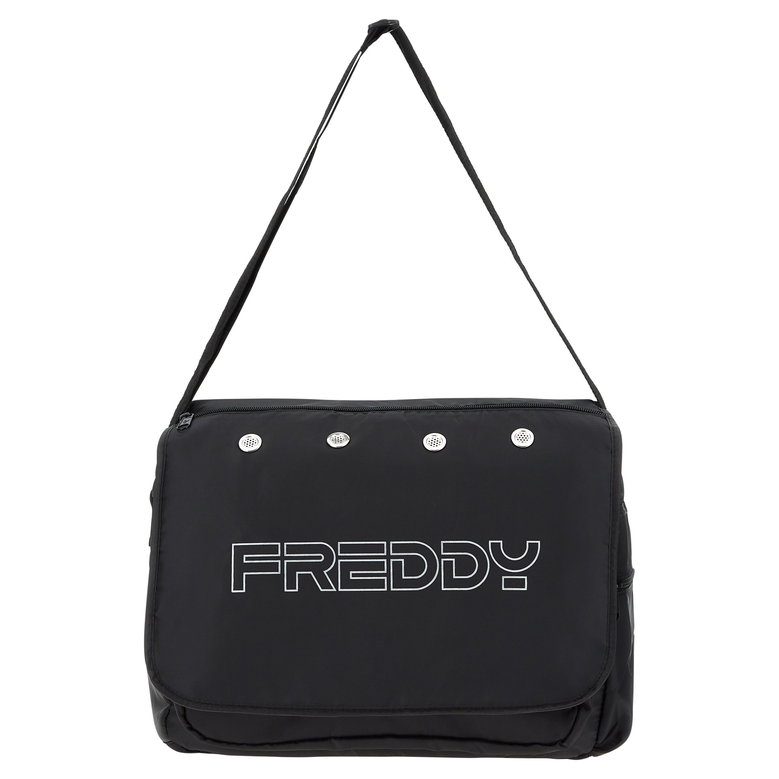 freddy-borsa-messenger-bag-in-nylon-nero-con-maxi-logo image 1