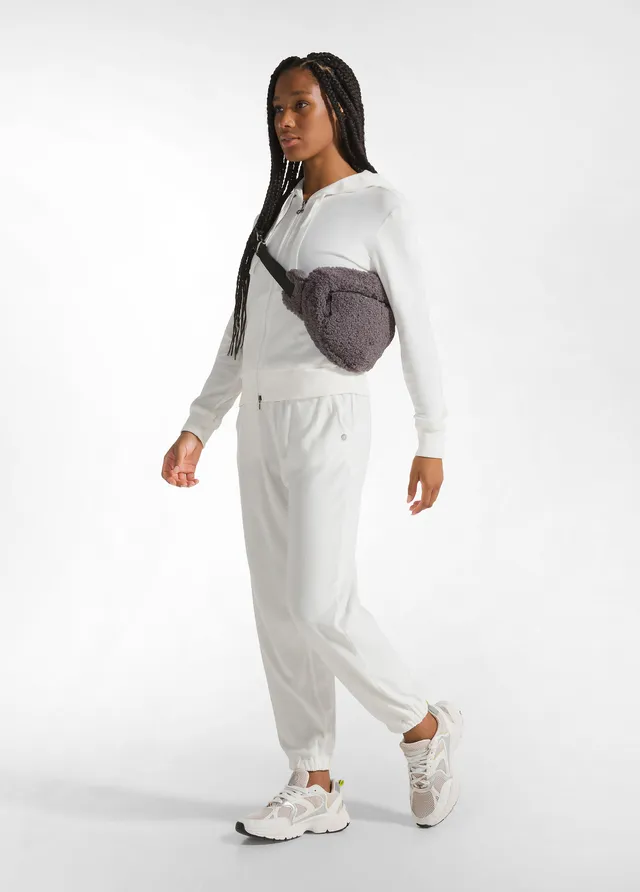 deha-jogger-lounge-in-ciniglia-bianco image 1