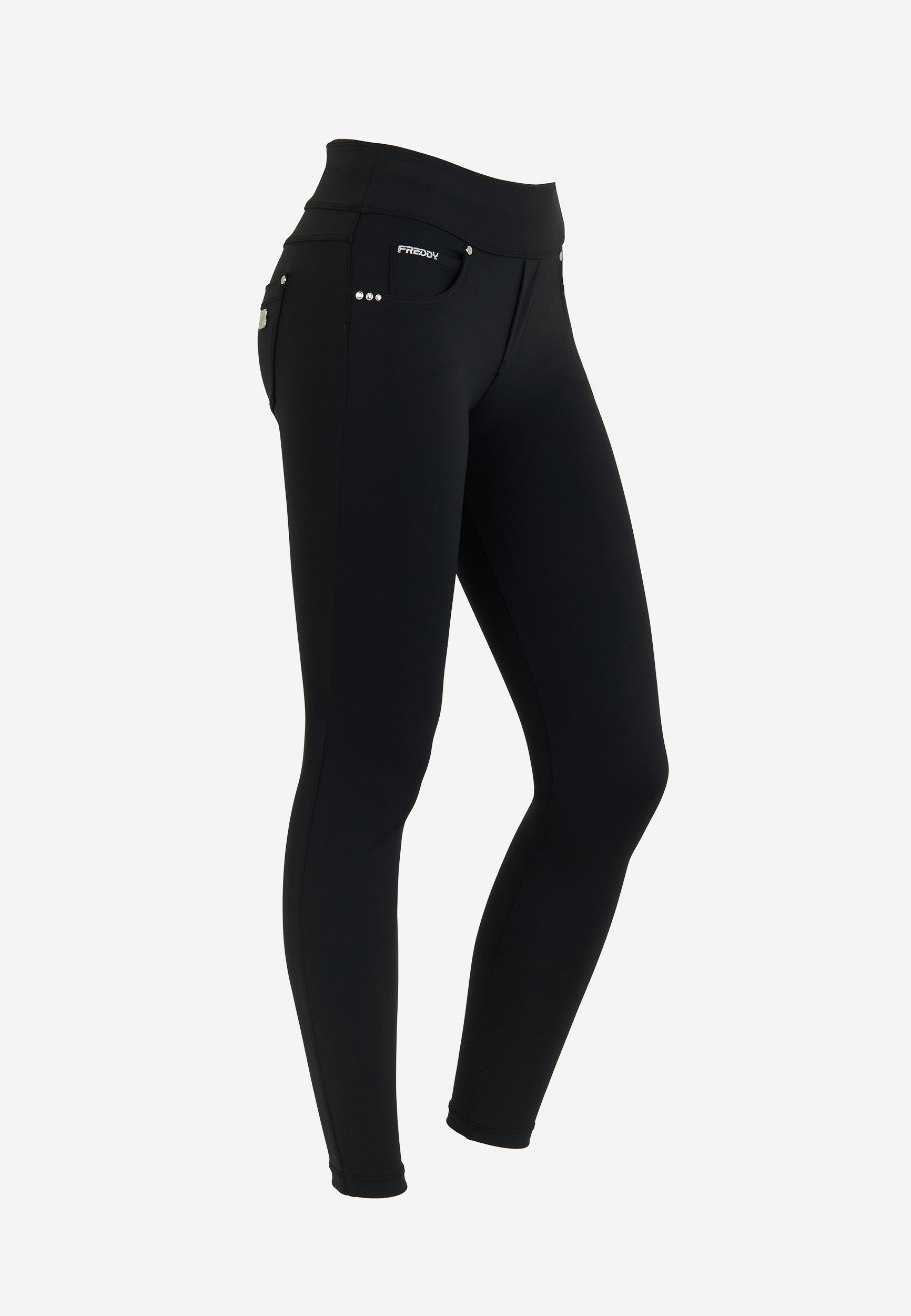 freddy-leggings-n-o-w-slim-fit-vita-media-in-tessuto-bioattivo image 5