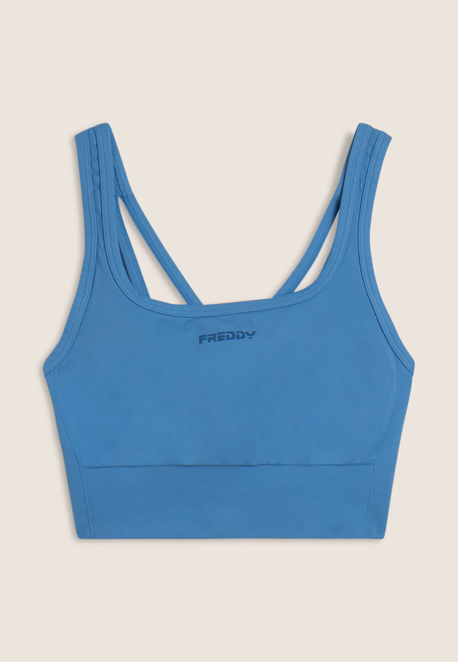 freddy-top-sportivo-seamless-supporto-medio-con-inserti-a-costine image 5
