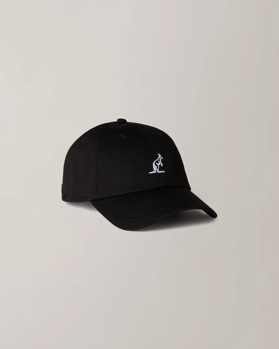 australian-timeless-cap-cappellino-dad-hat-cotone-nero-regolabile image 1