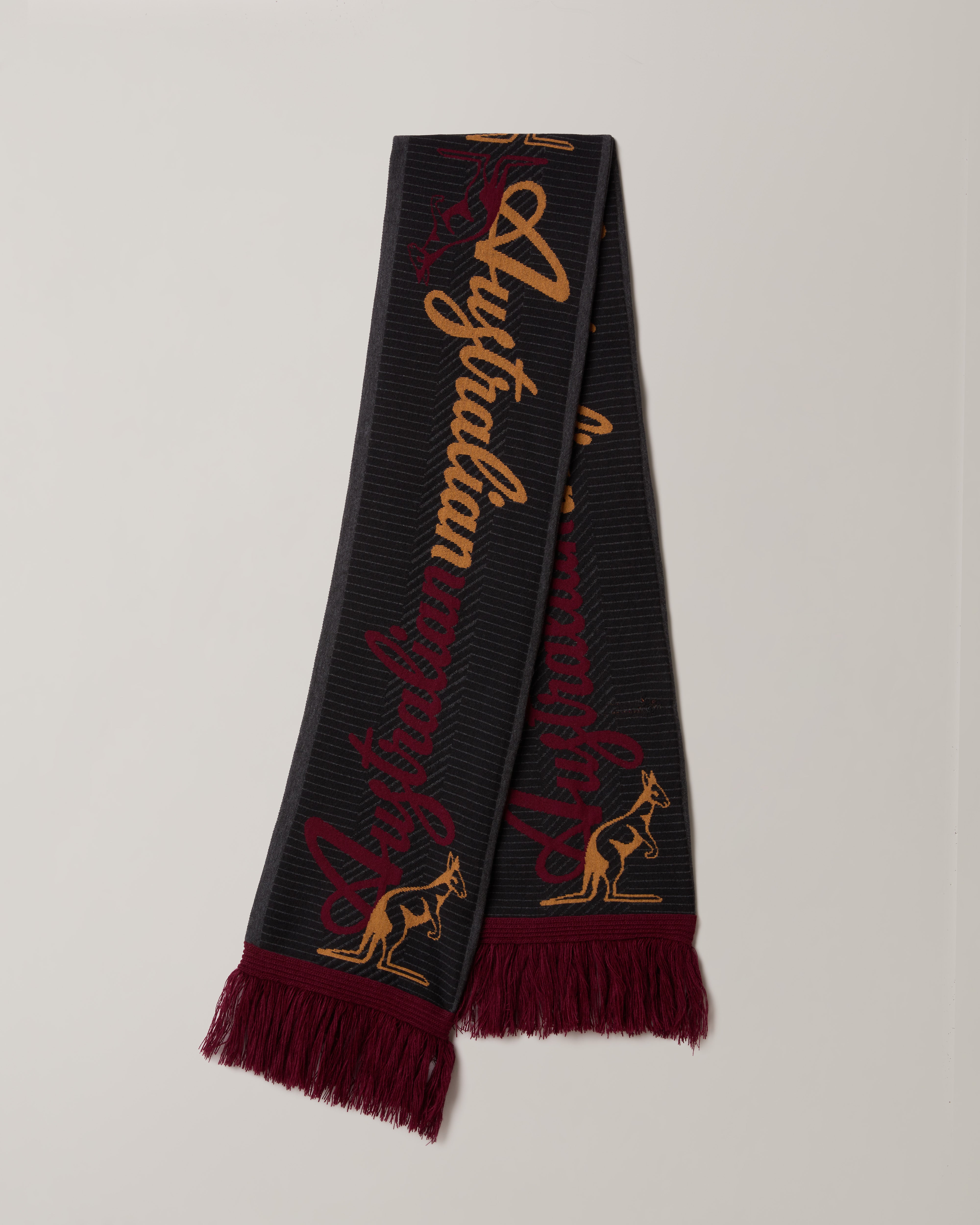 australian-logo-scarf-essential-sciarpa-jacquard-145x20-cm image 1
