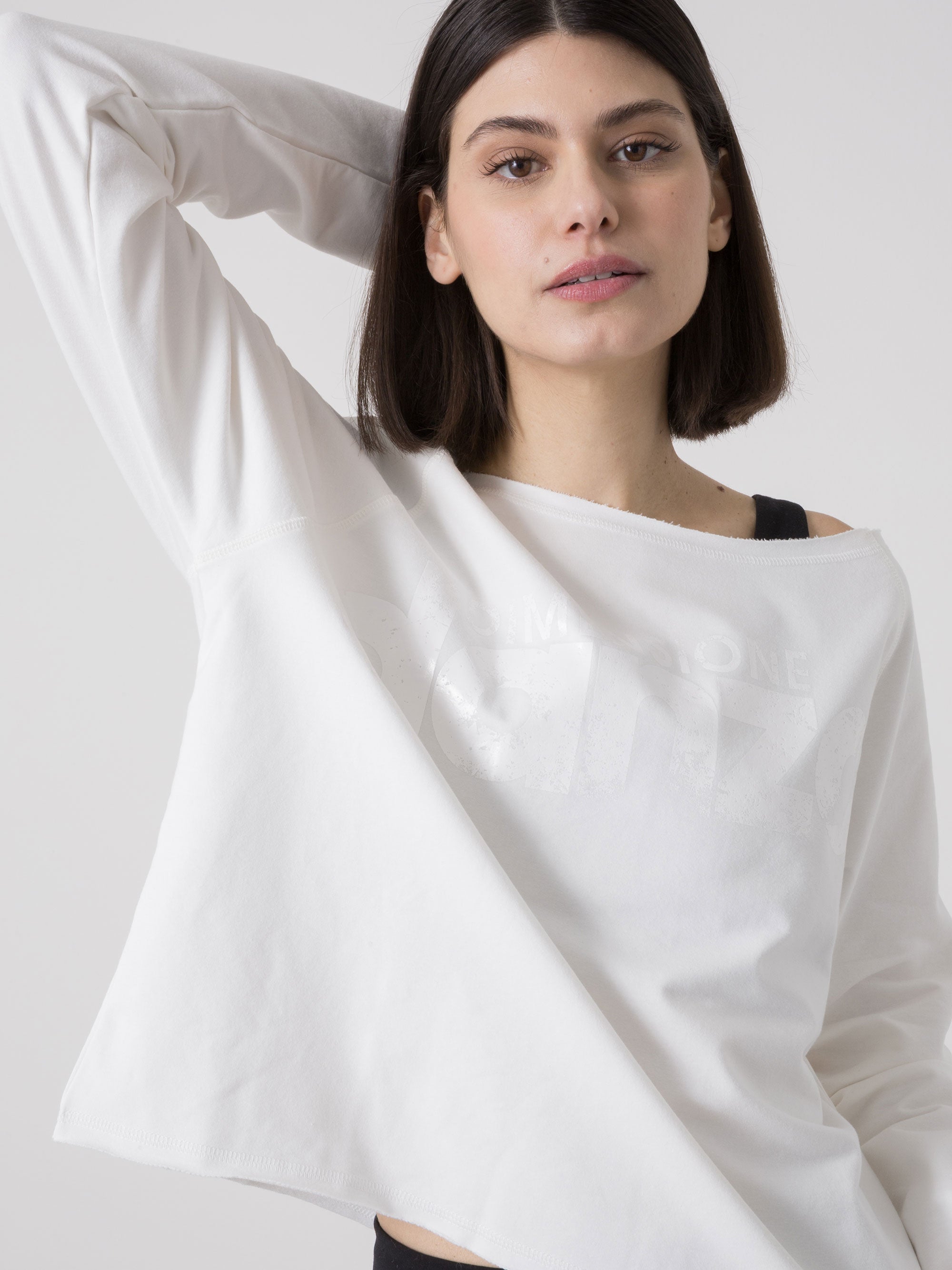 dimensione-danza-weekend-magliaccia-donna-scollo-a-barca-in-felpa-stretch image 5