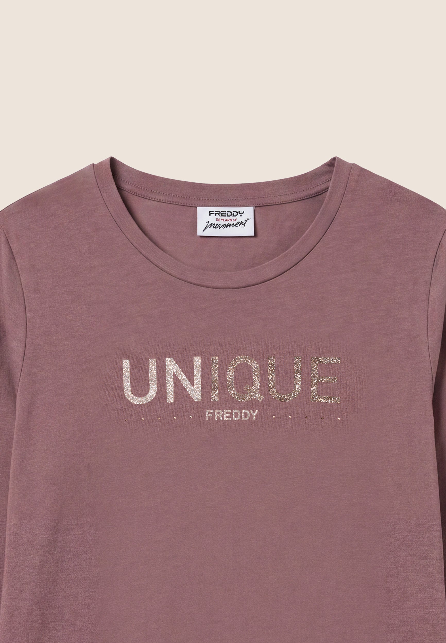 freddy-t-shirt-manica-lunga-donna-unique-cotone-modal image 7