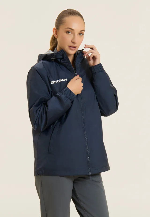 freddy-giacca-impermeabile-unisex-con-cappuccio-regolabile-e-zip image 1