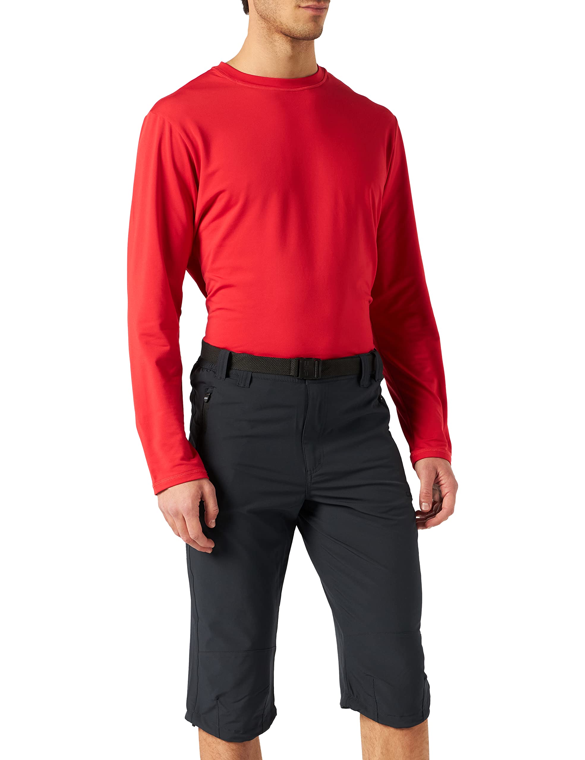 cmp-pantaloni-capri-elasticizzati-uomo-3-4-trekking image 1