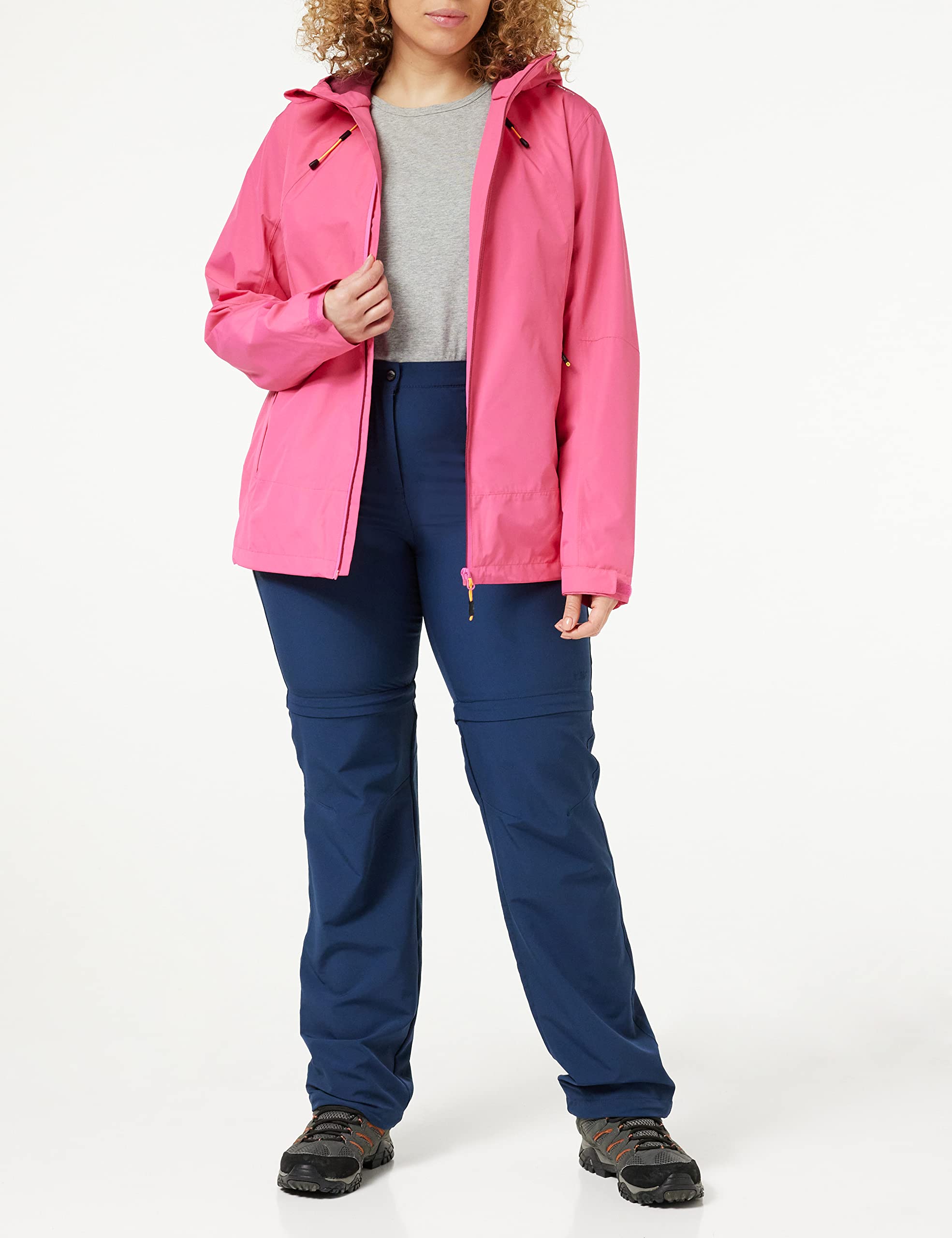 cmp-rigel-pantaloni-zip-off-donna-elasticizzati-comfort-fit image 2