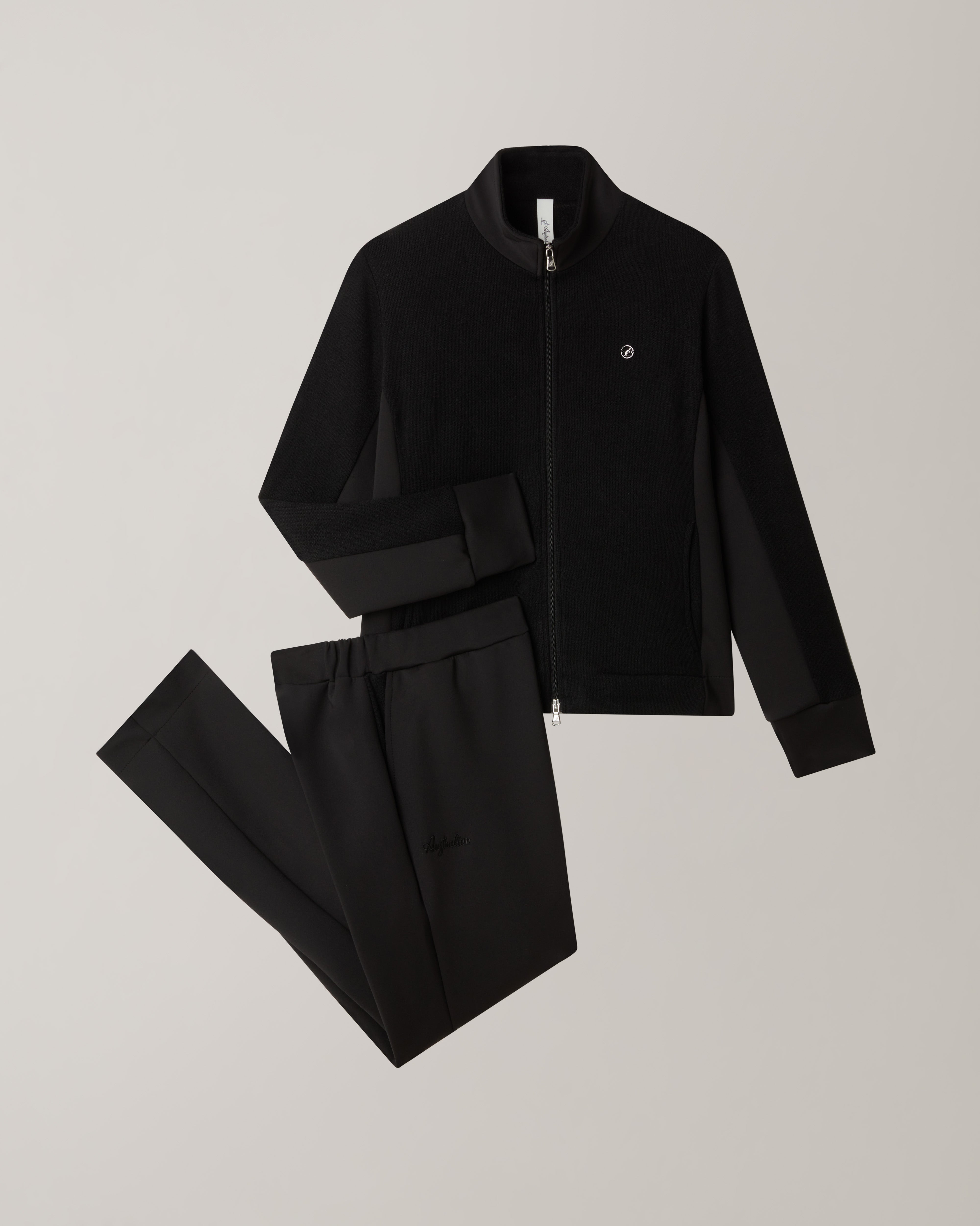 australian-essential-tracksuit-tuta-silky-touch-nera image 8
