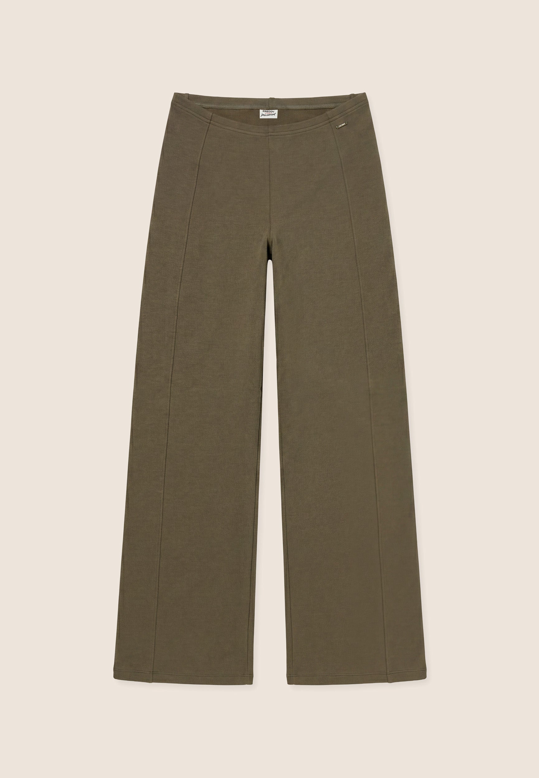 freddy-pantaloni-slim-a-gamba-ampia-in-felpa-modal image 8