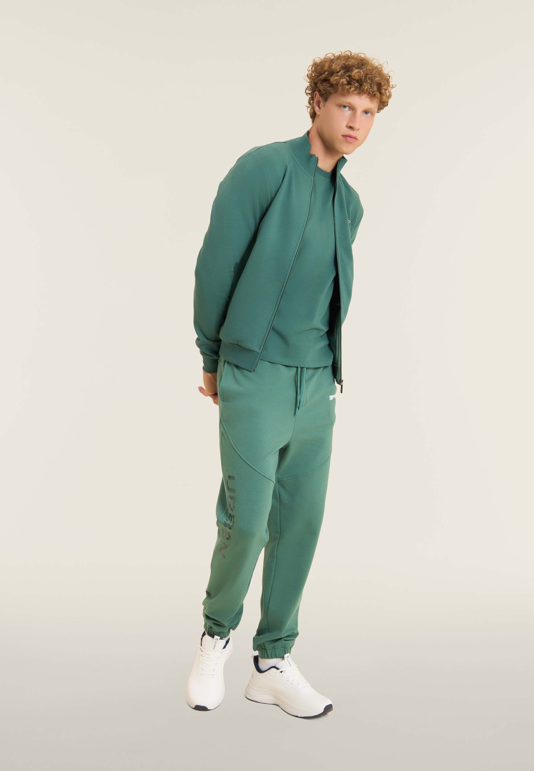 freddy-felpa-uomo-full-zip-collo-alto-in-cotone image 2