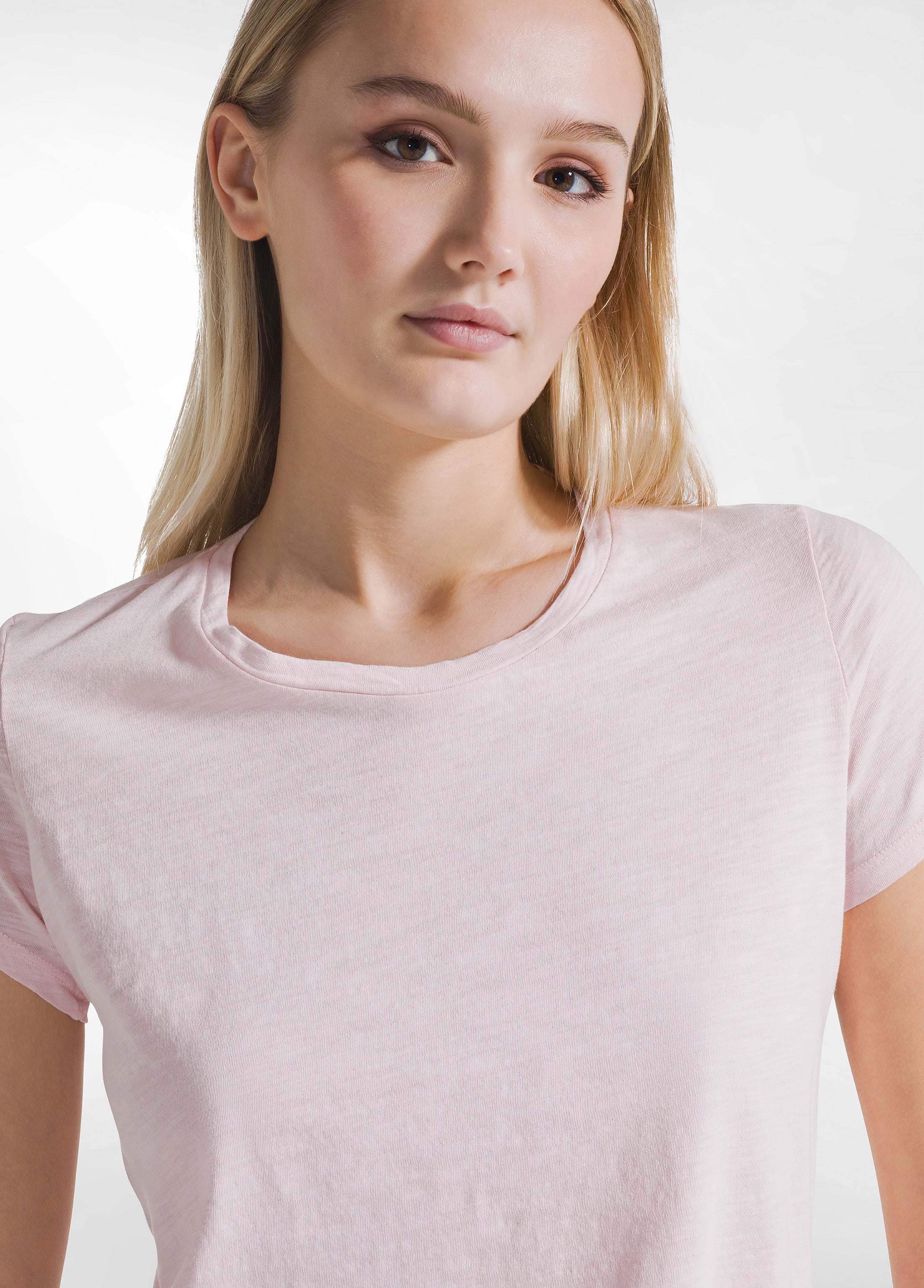 deha-t-shirt-in-cotone-flamm-rosa-fluida image 3