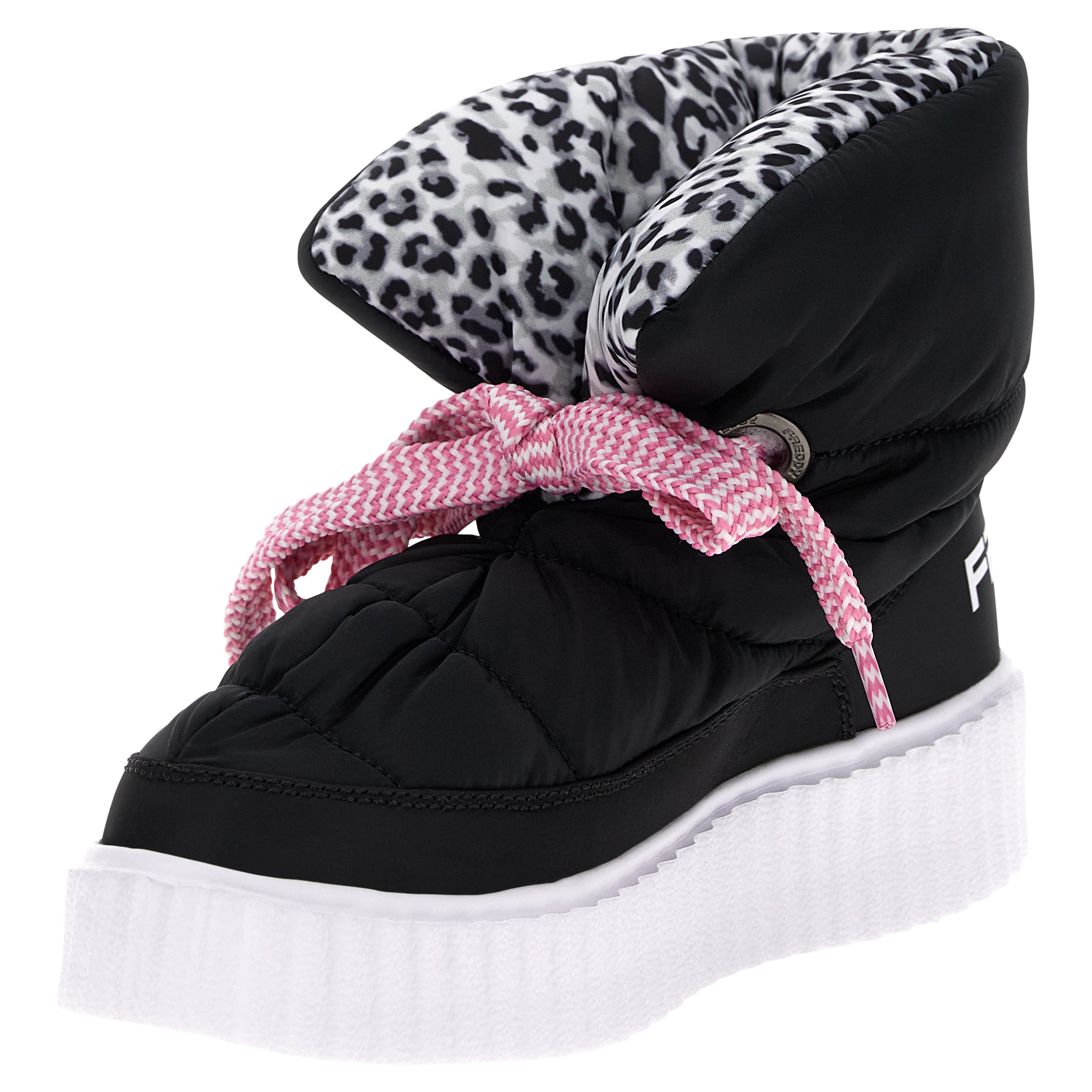 freddy-puff-boot-monocolore-pile-donna-con-suola-eva image 2